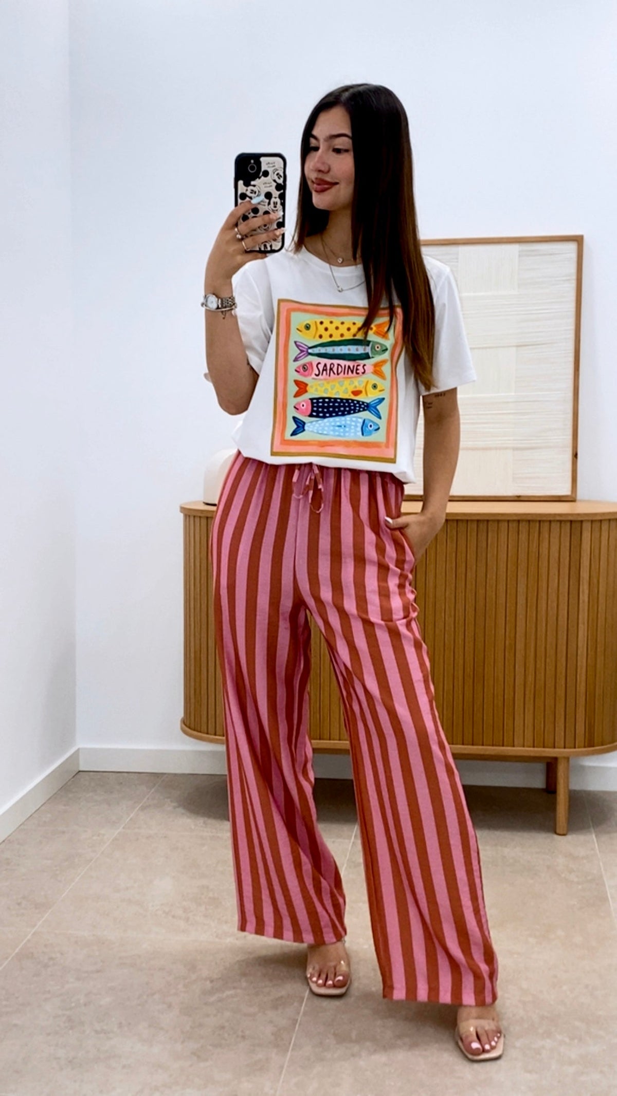 CAMISETA SARDINAS COLORES