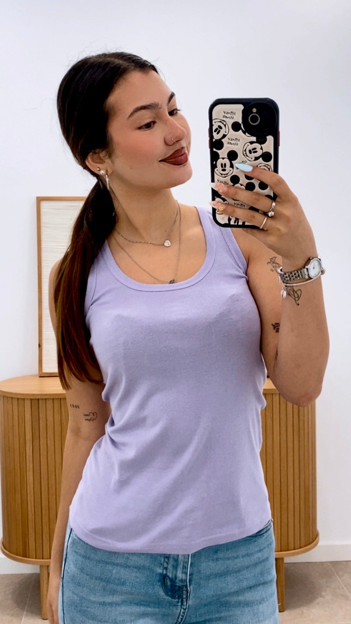 CAMISETA BÁSICA TIRANTE