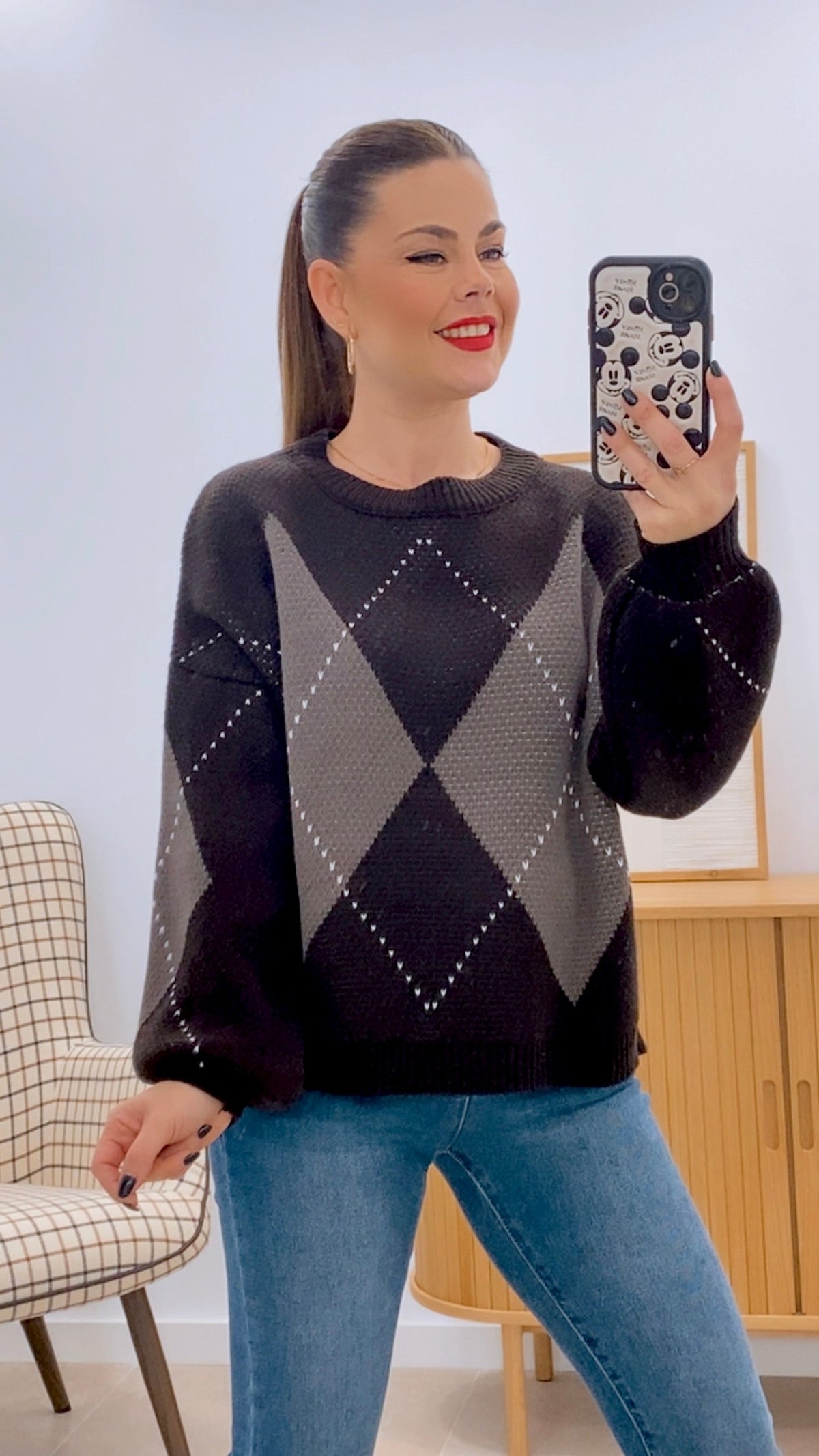 SUÉTER ROMBI