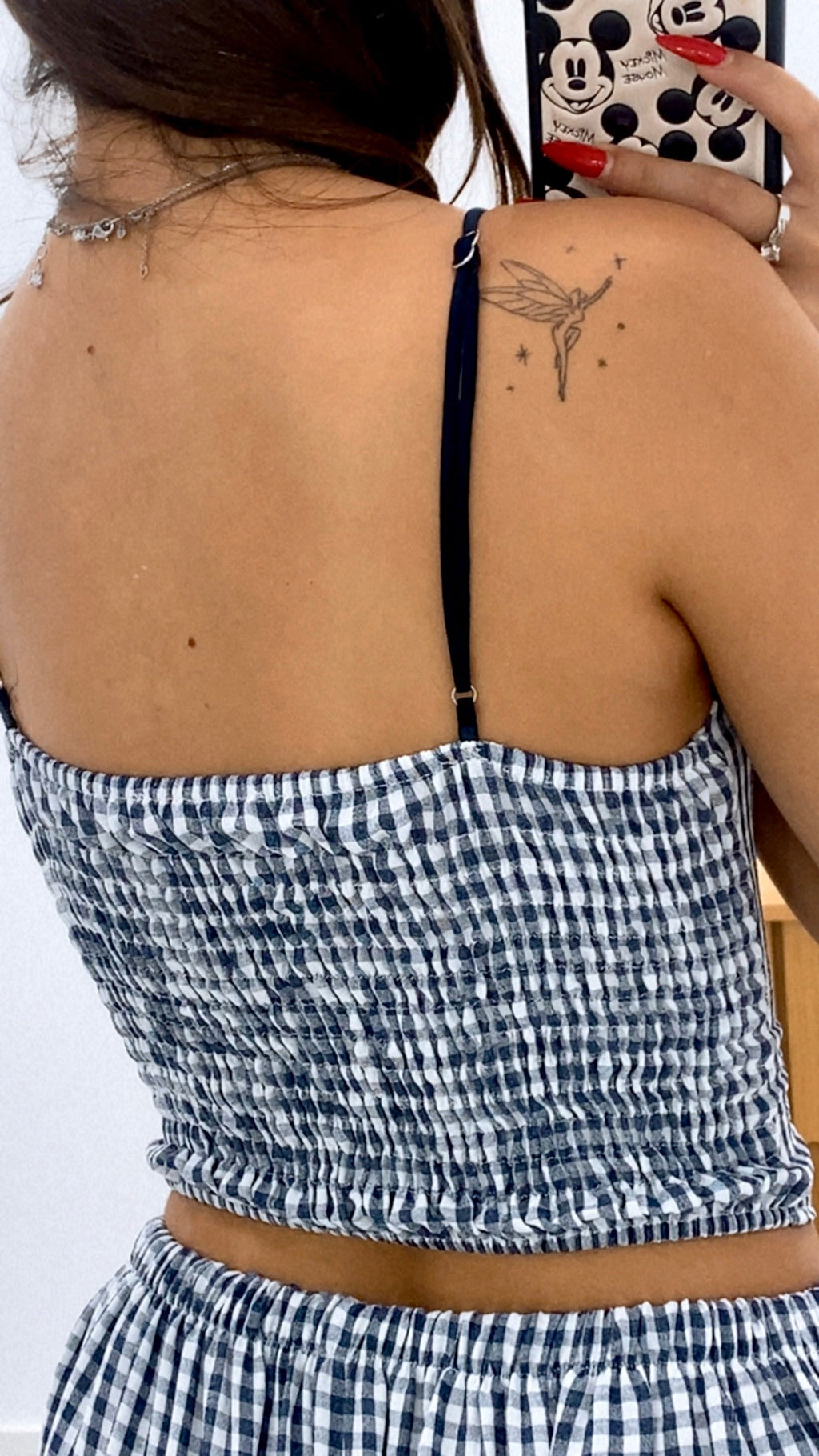 CONJUNTO TOP + BOMBACHO VICHY