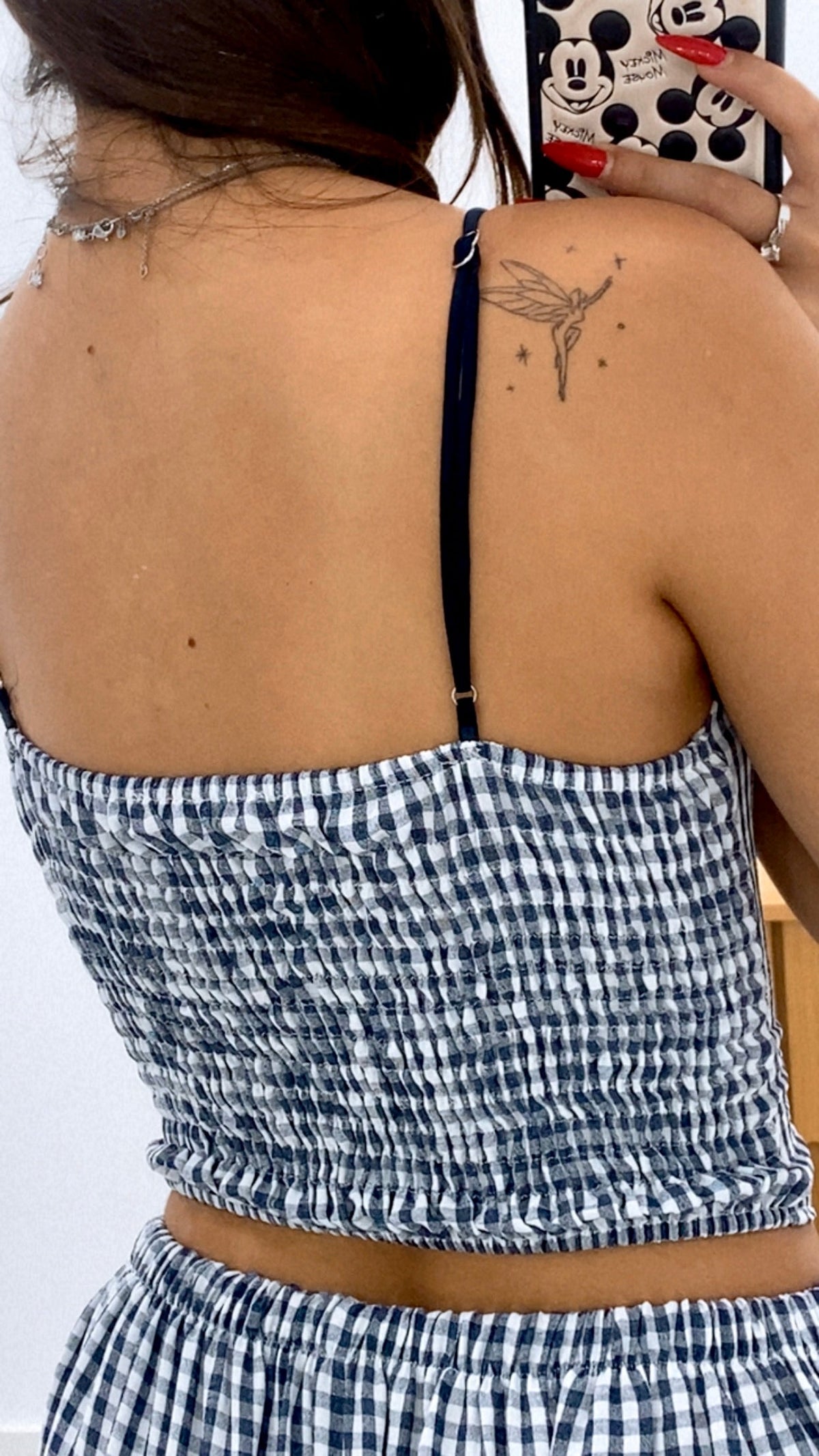 CONJUNTO TOP + BOMBACHO VICHY