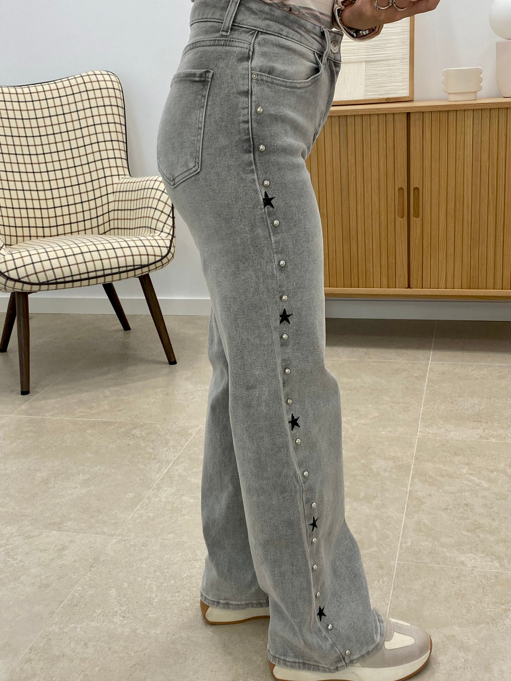 PANTALÓN TACHAS Y ESTRELLAS