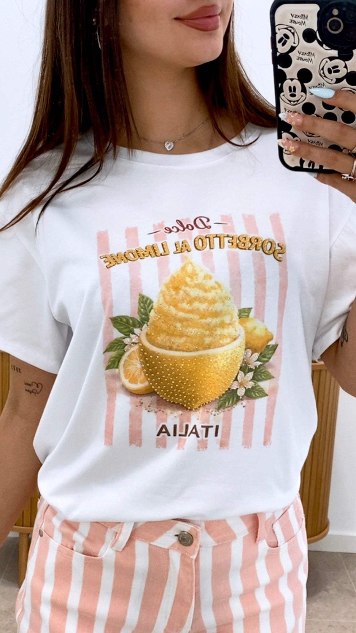 CAMISETA SORBETTO AL LIMONE