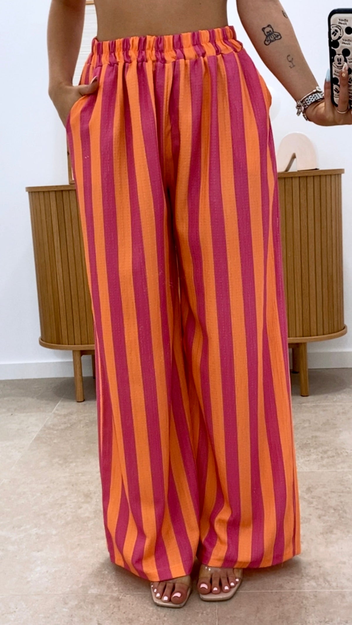 PANTALÓN RAYADO BICO