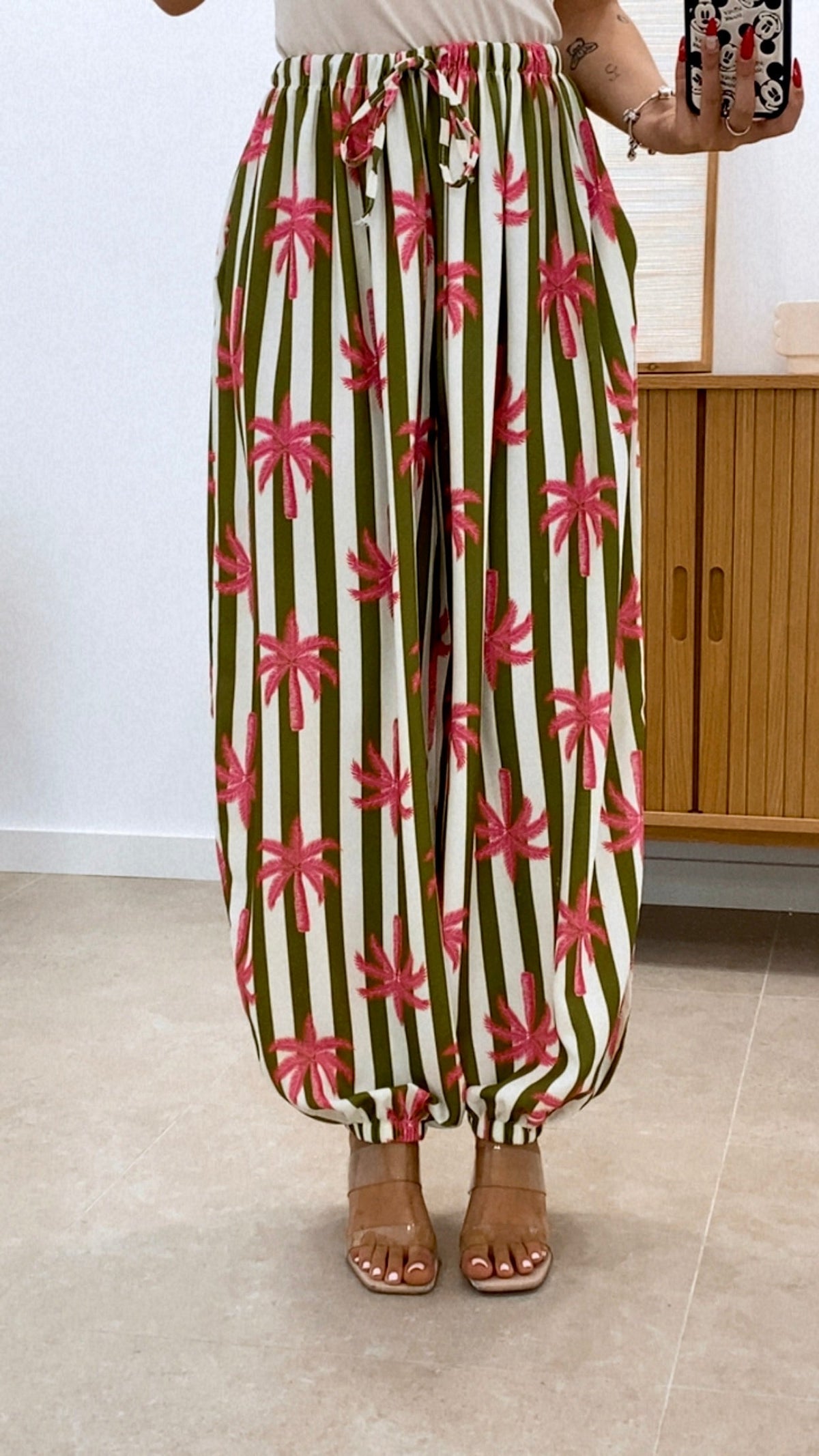 PANTALÓN PALMERAS BOMBACHO