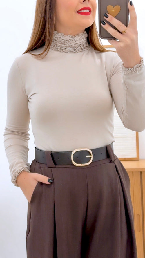 CAMISETA CUELLO ZIGA