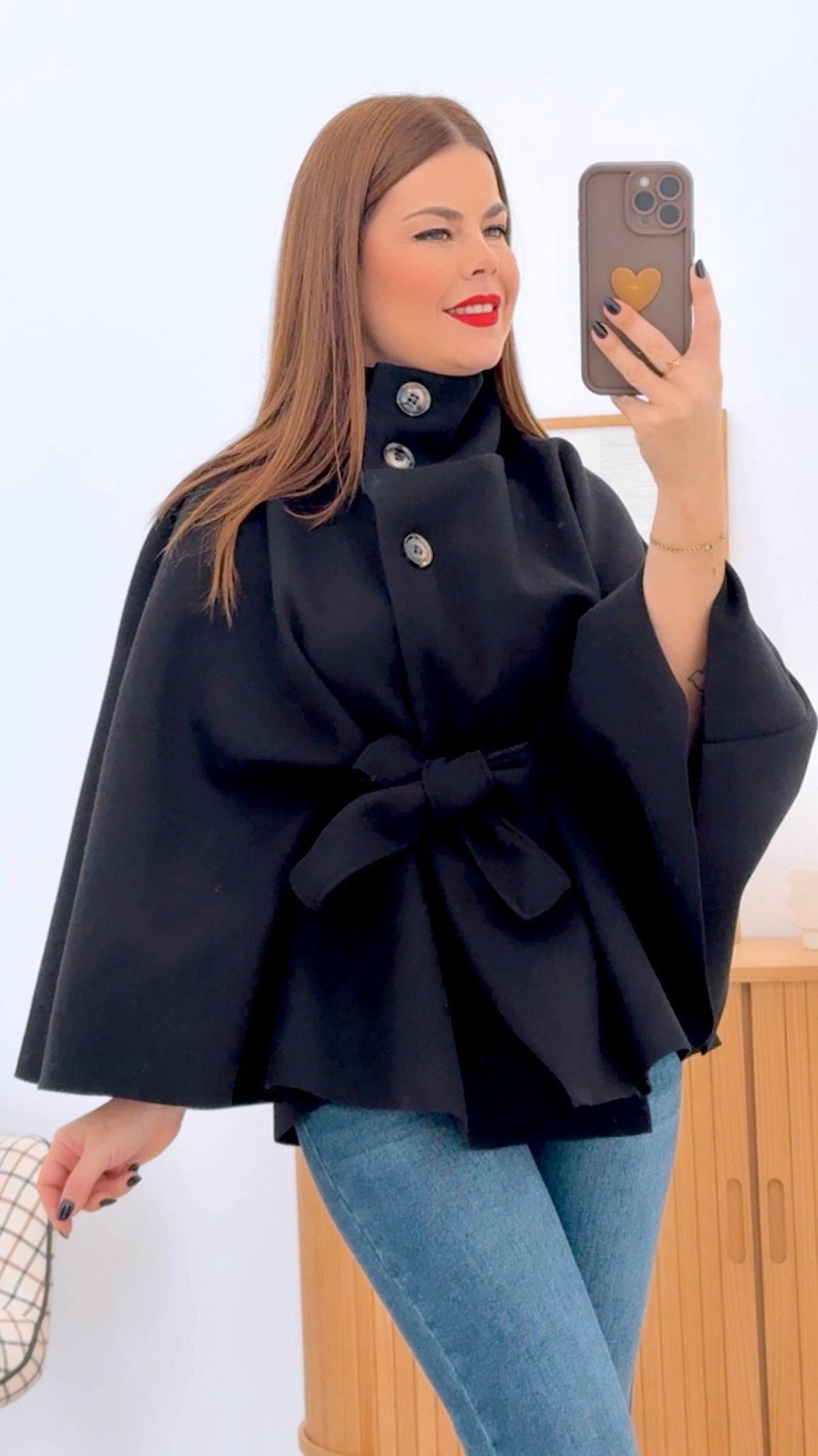 PONCHO DE PAÑO