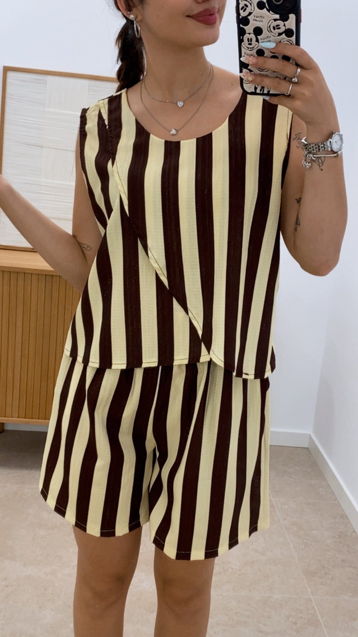 CONJUNTO CORTO RAYAS