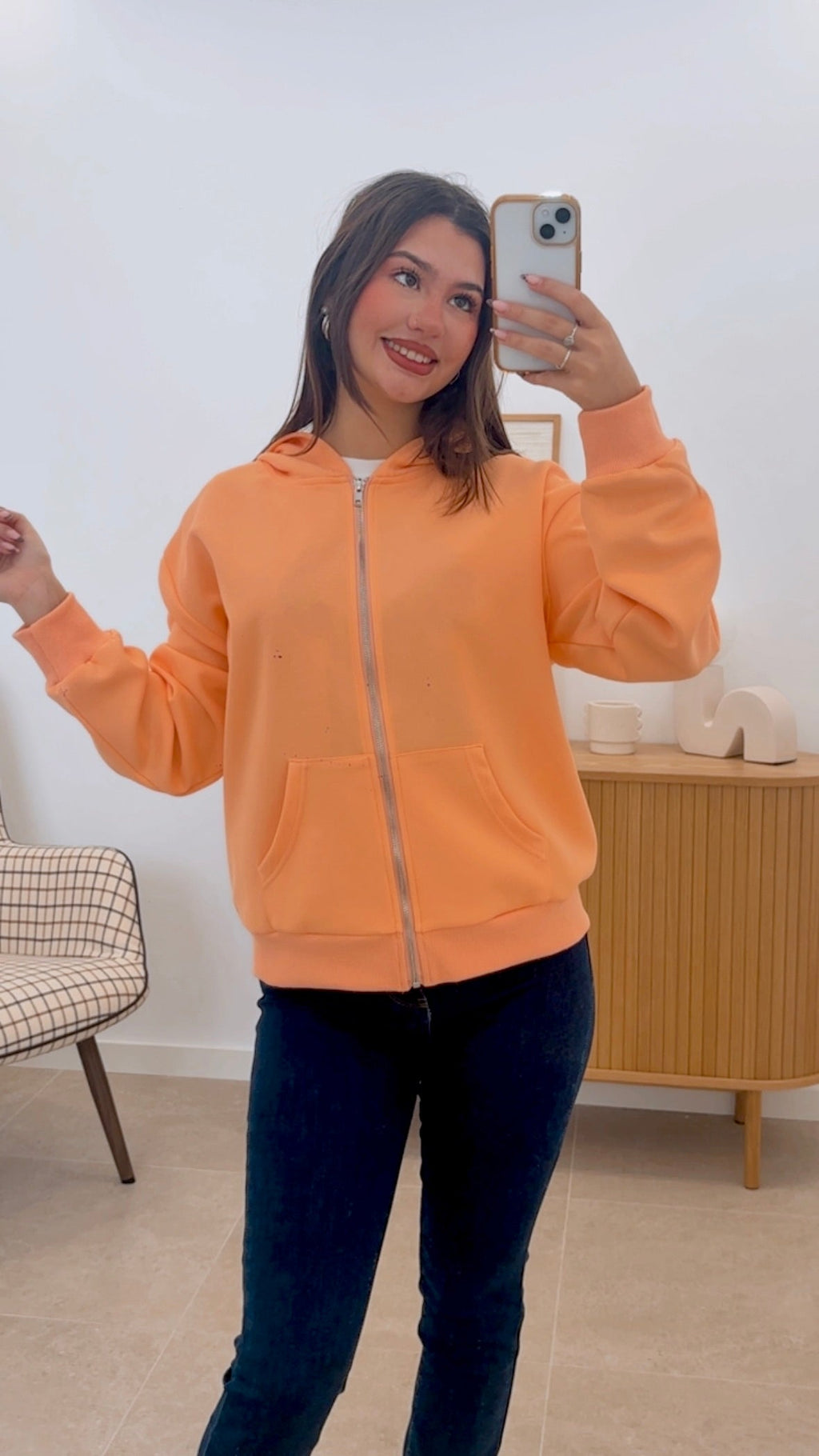 SUDADERA CREMALLERA
