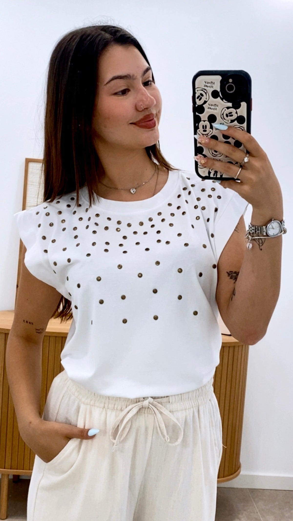 CAMISETA TACHAS