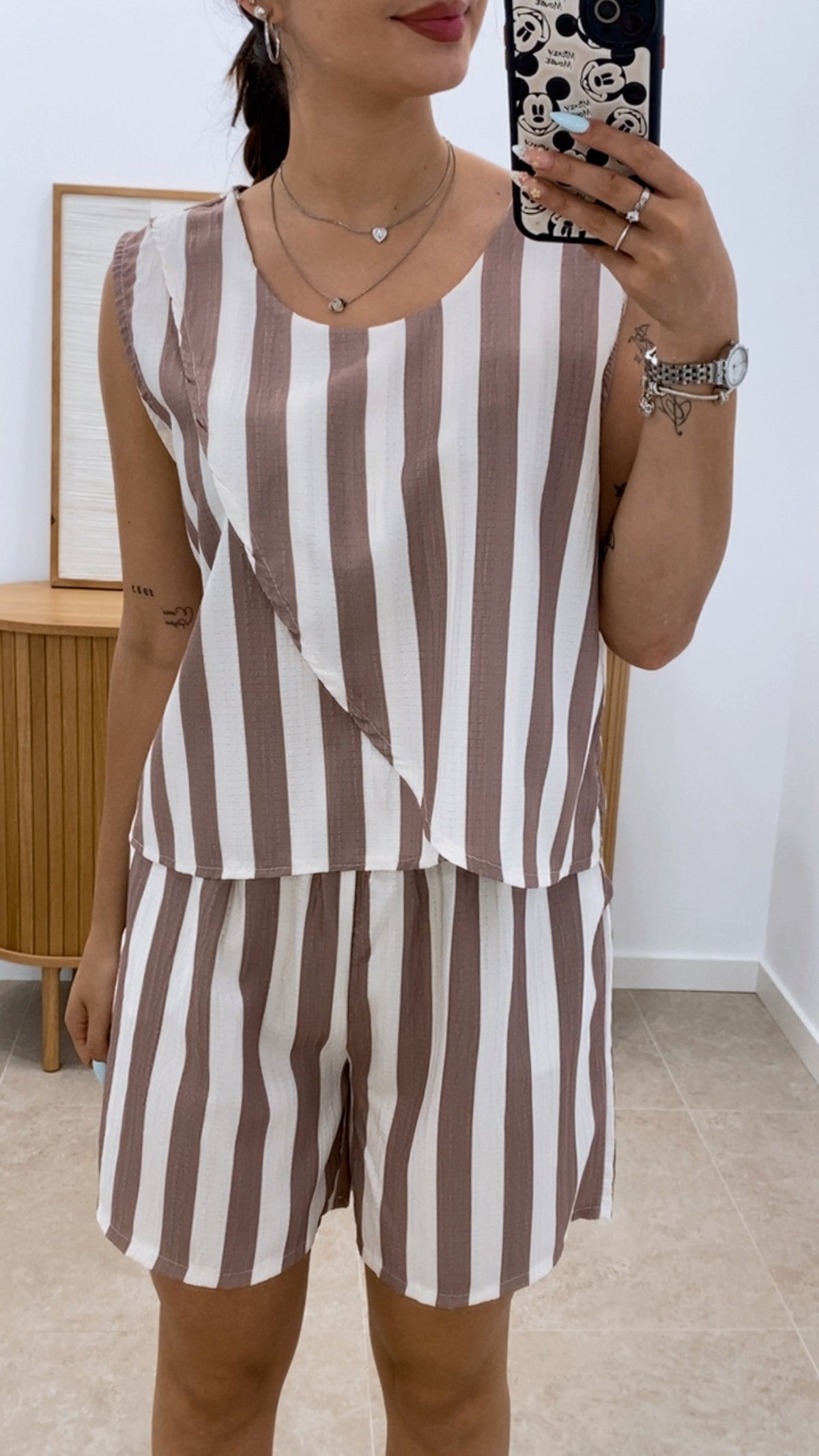 CONJUNTO CORTO RAYAS