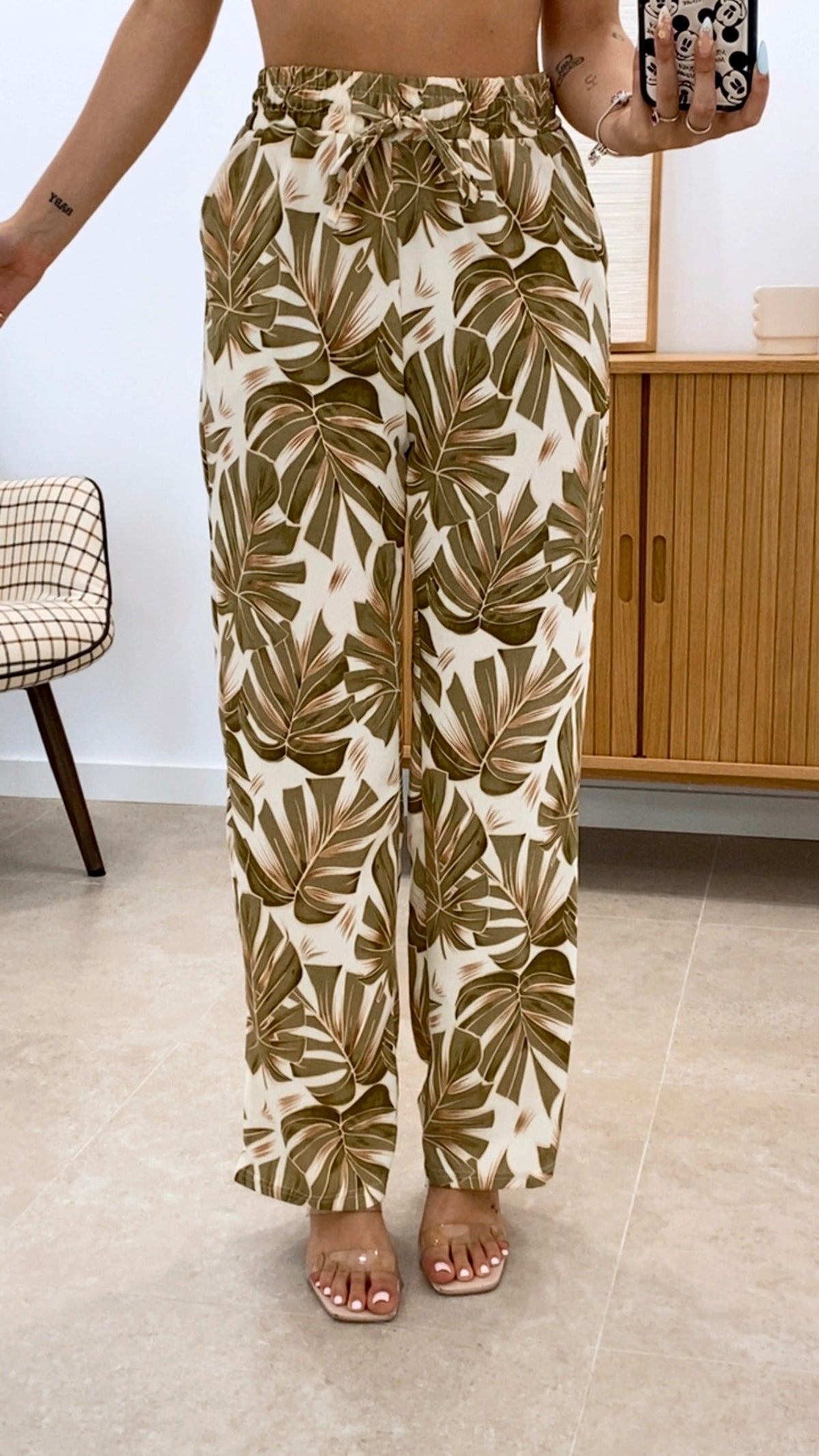 CONJUNTO ESTAMPADO BLUSA + PANTALÓN