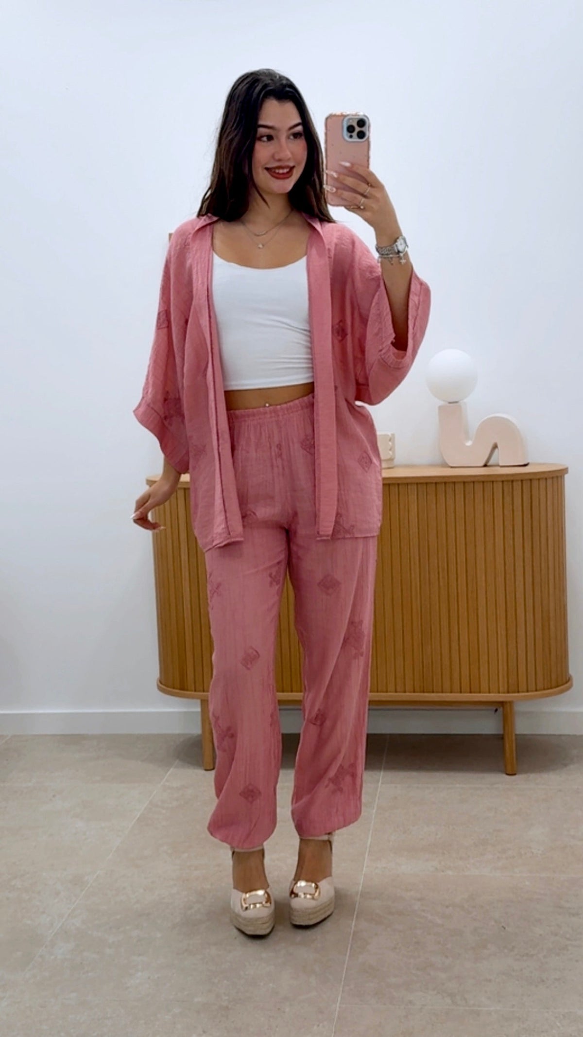 CONJUNTO KIMONO + PANTALÓN VERI