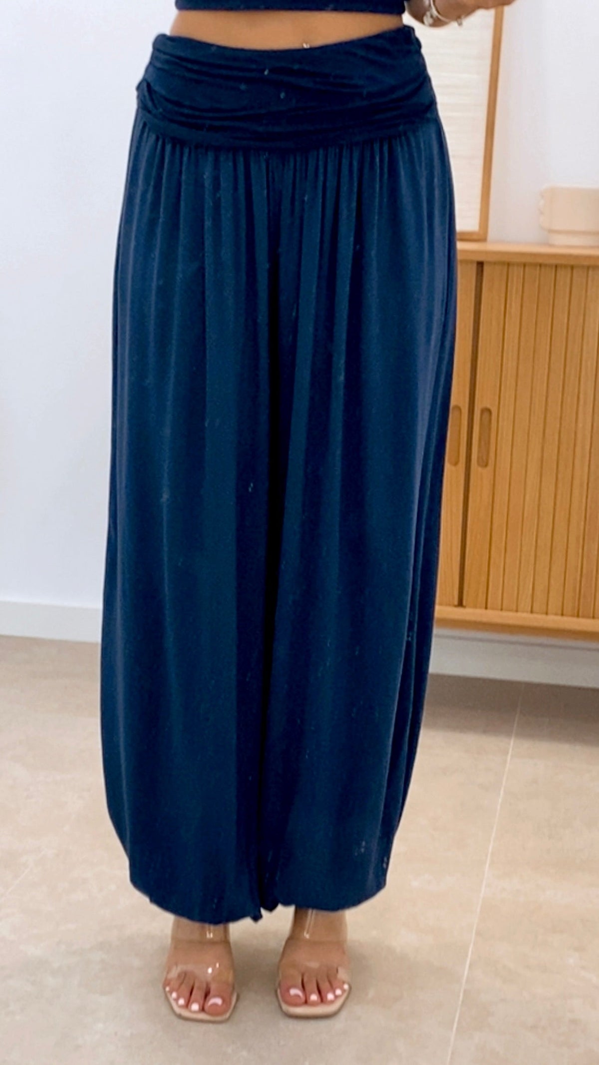 PANTALÓN CINTURA BOMBACHO