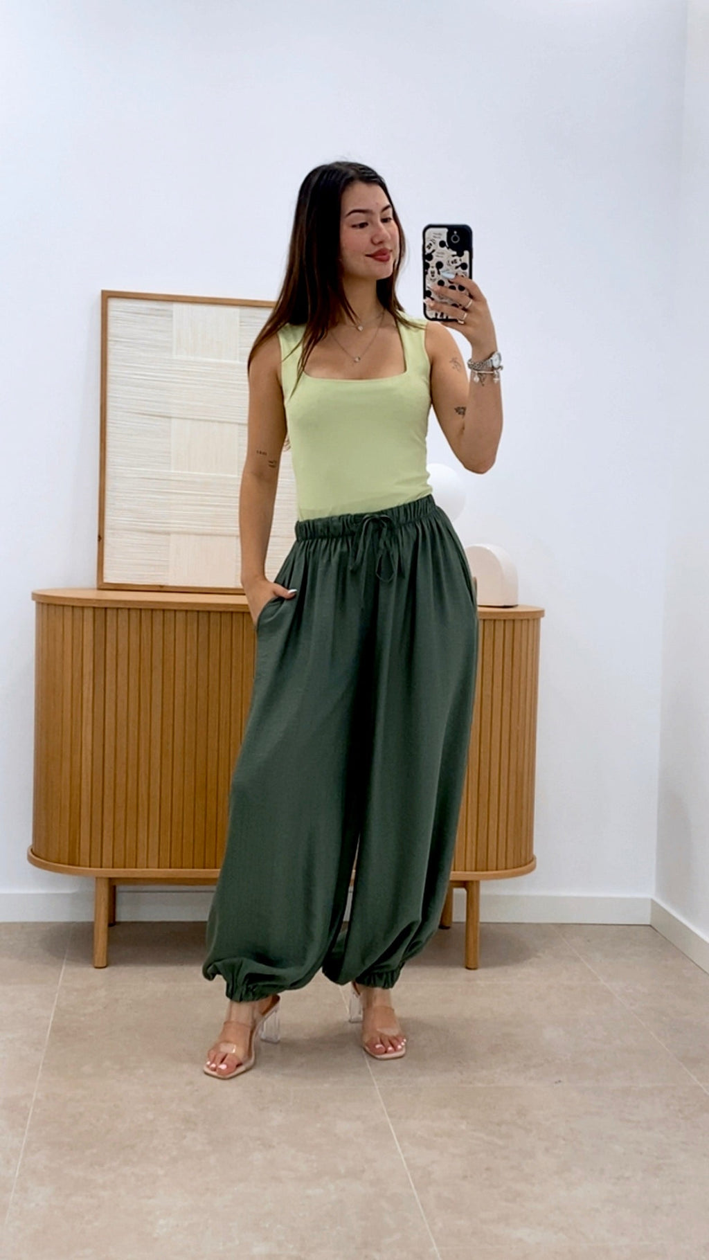 PANTALÓN LISO BOMBACHO