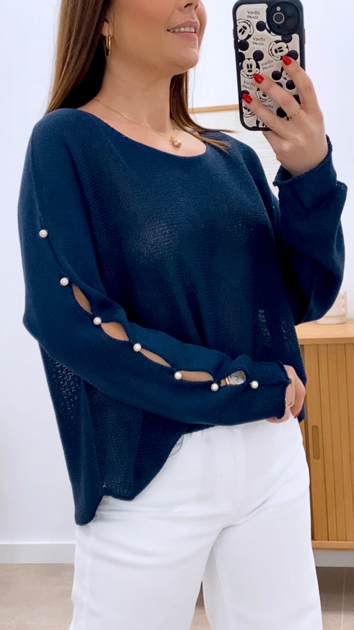 JERSEY DE PUNTO PERLAS