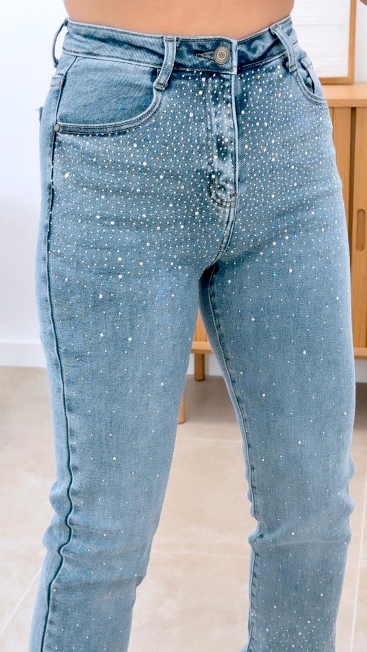 PANTALÓN DENIM CRISTAL