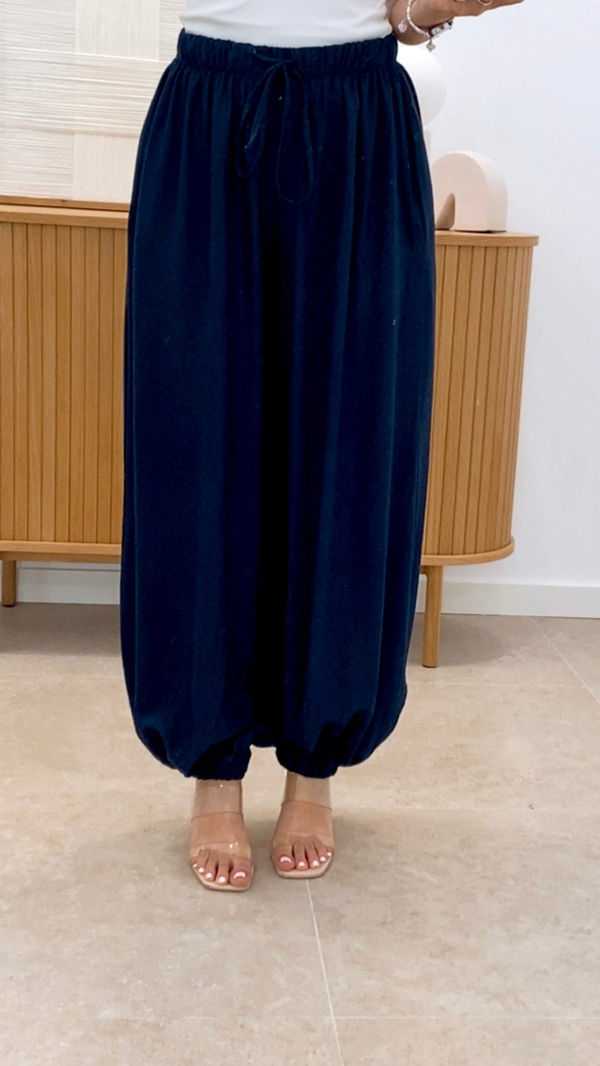 PANTALÓN LISO BOMBACHO