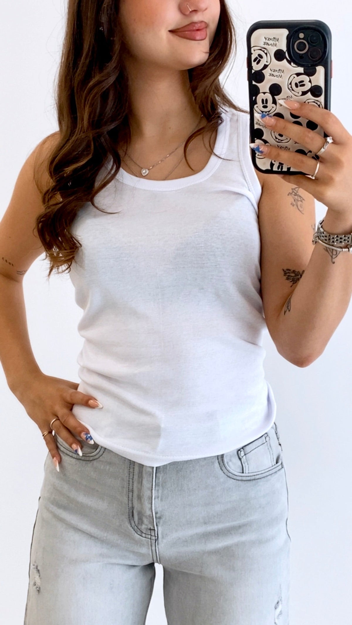 CAMISETA BÁSICA TIRANTE