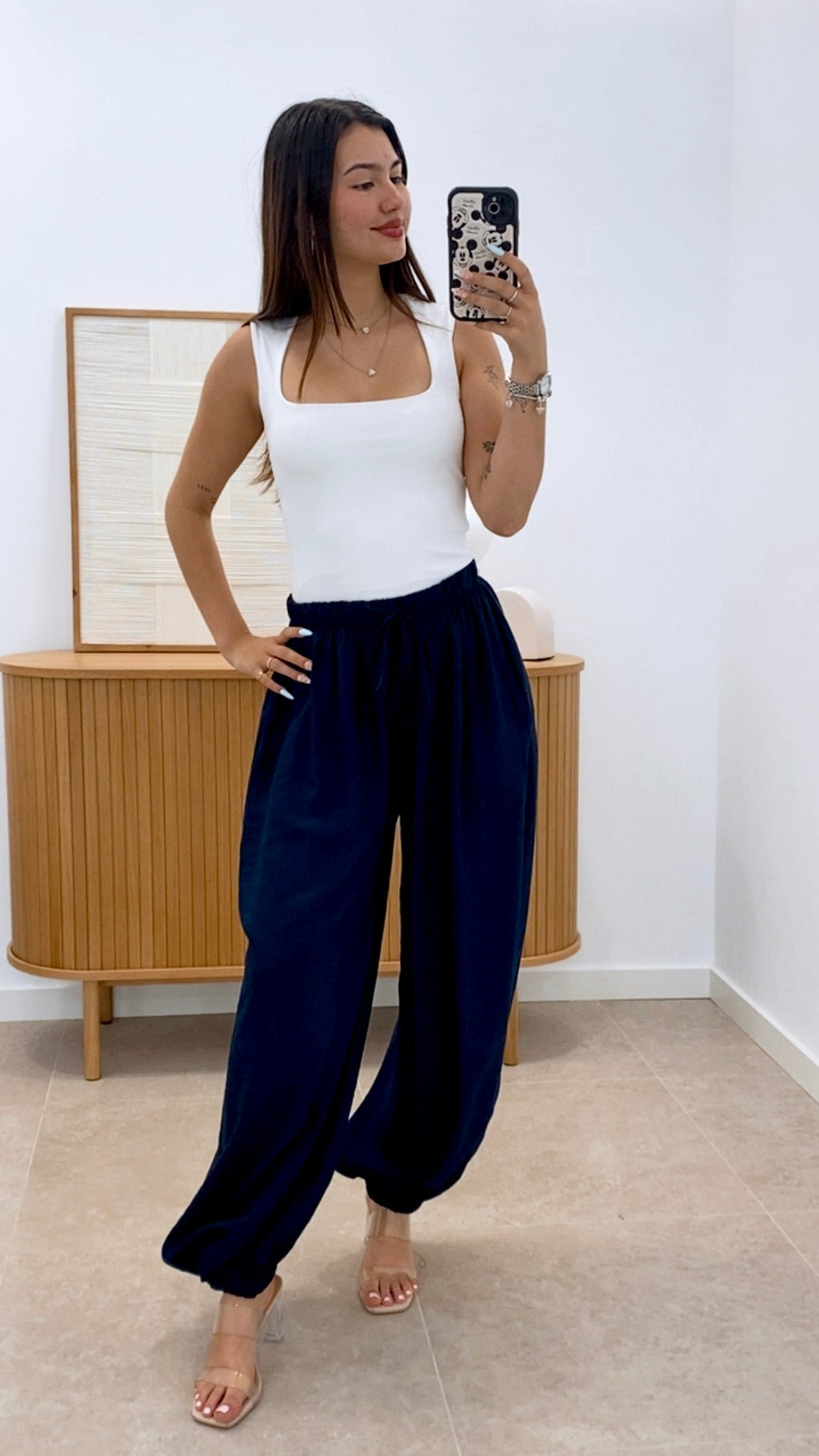 PANTALÓN LISO BOMBACHO