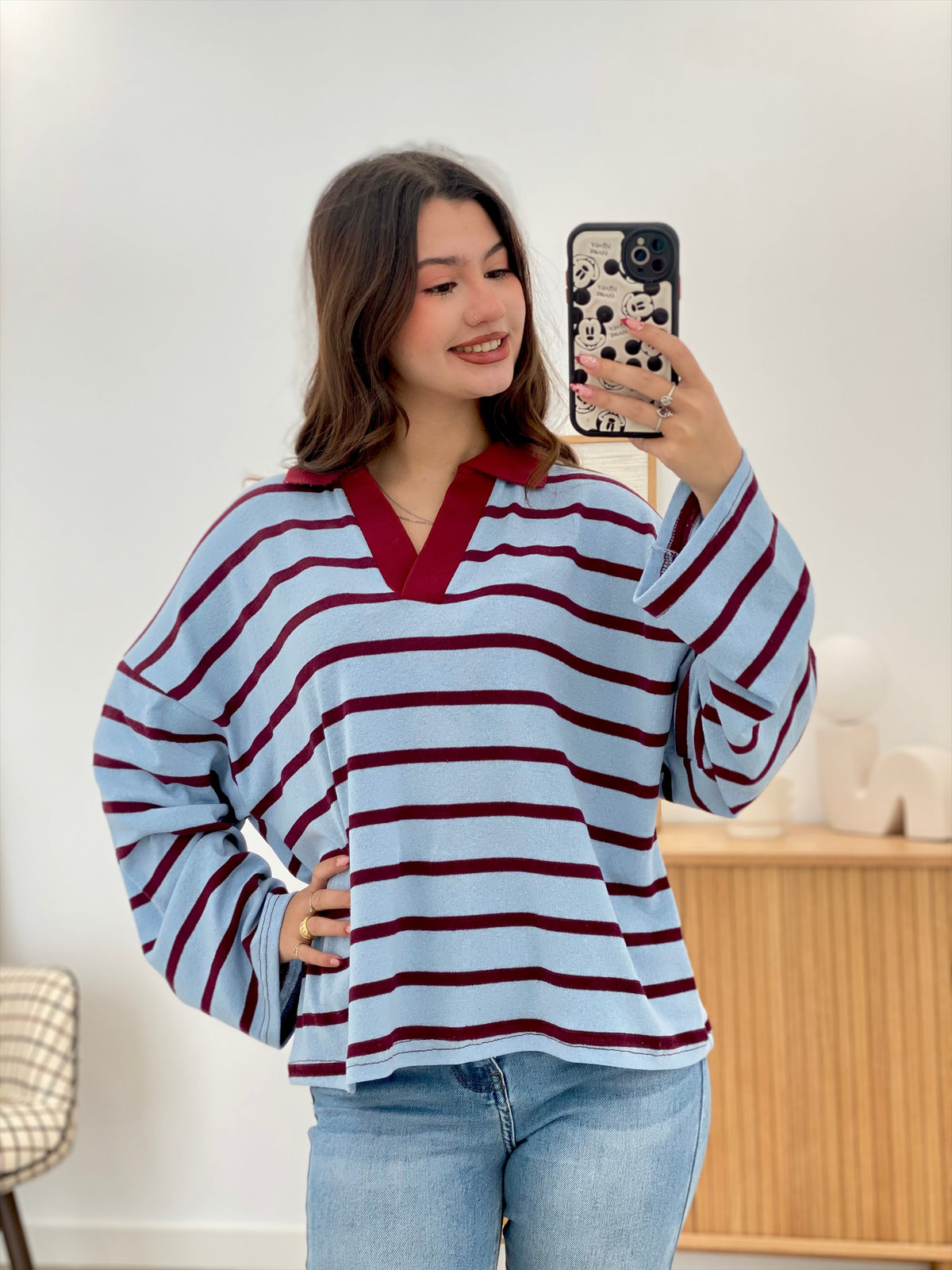 JERSEY POLO RAYAS