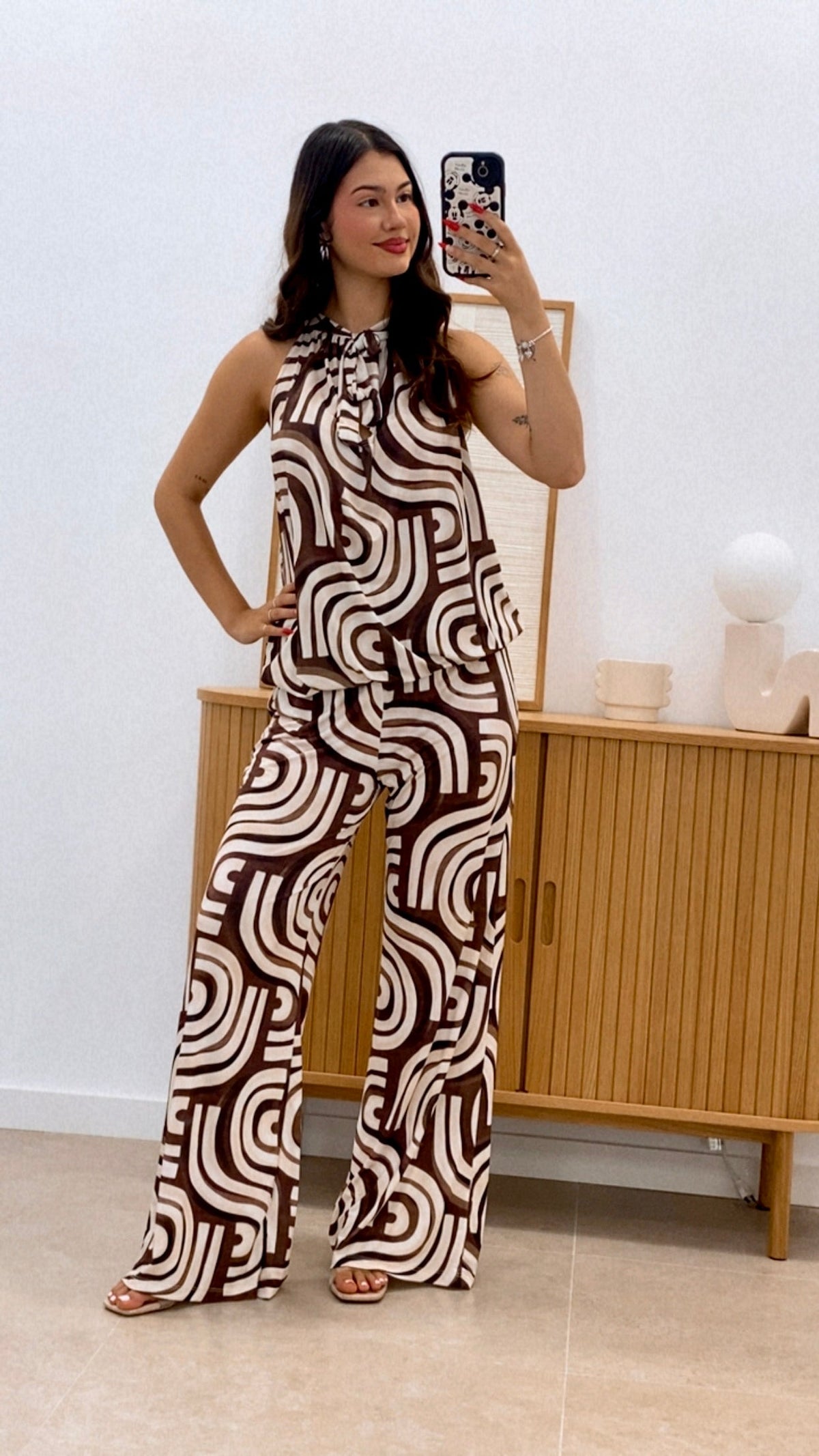 CONJUNTO LICRA FRÍA ESTAMPADO
