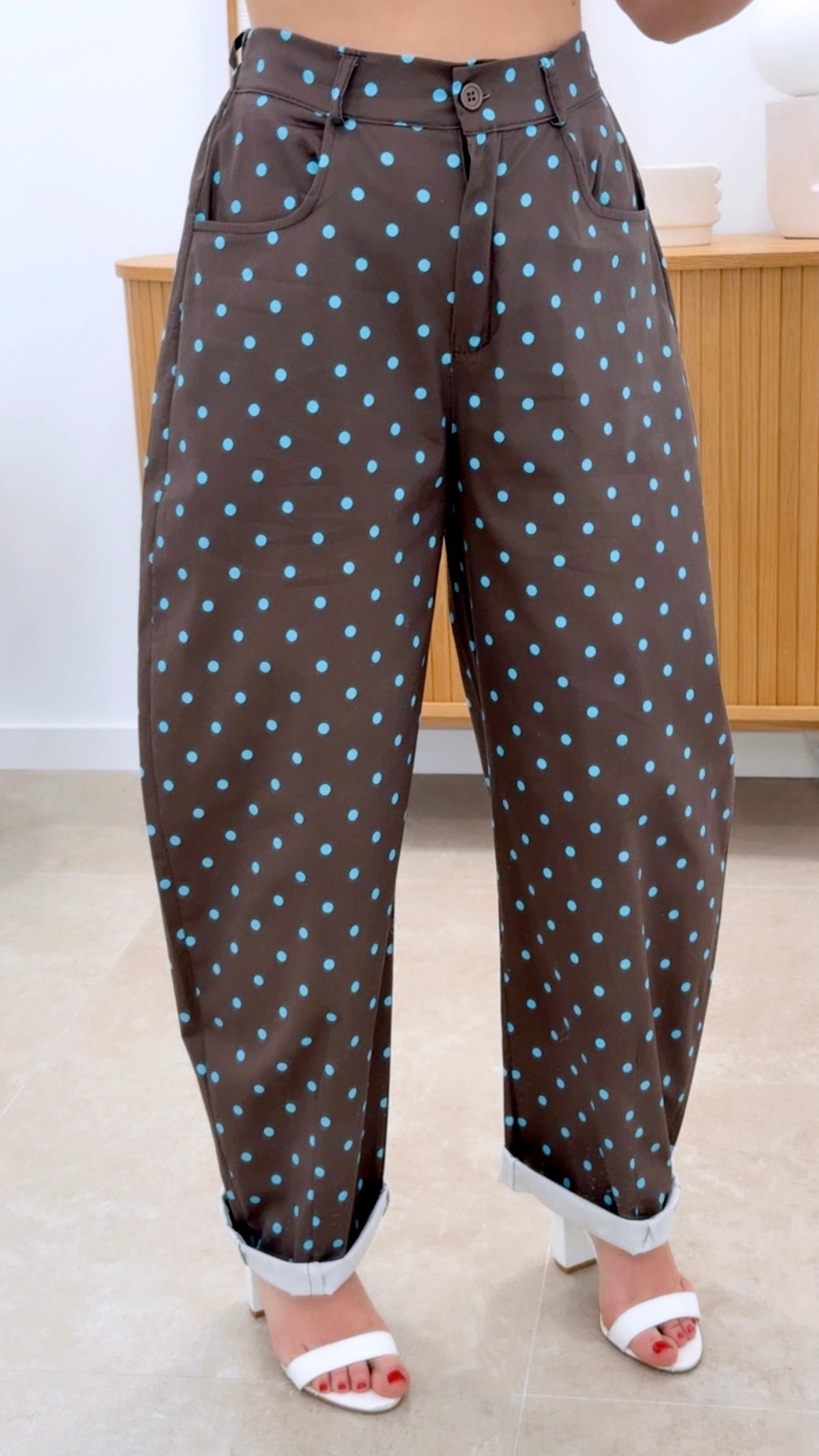 PANTALÓN LUNARES BARREL
