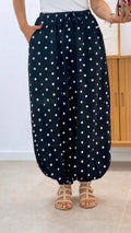 PANTALÓN LUNARES BOMBACHO