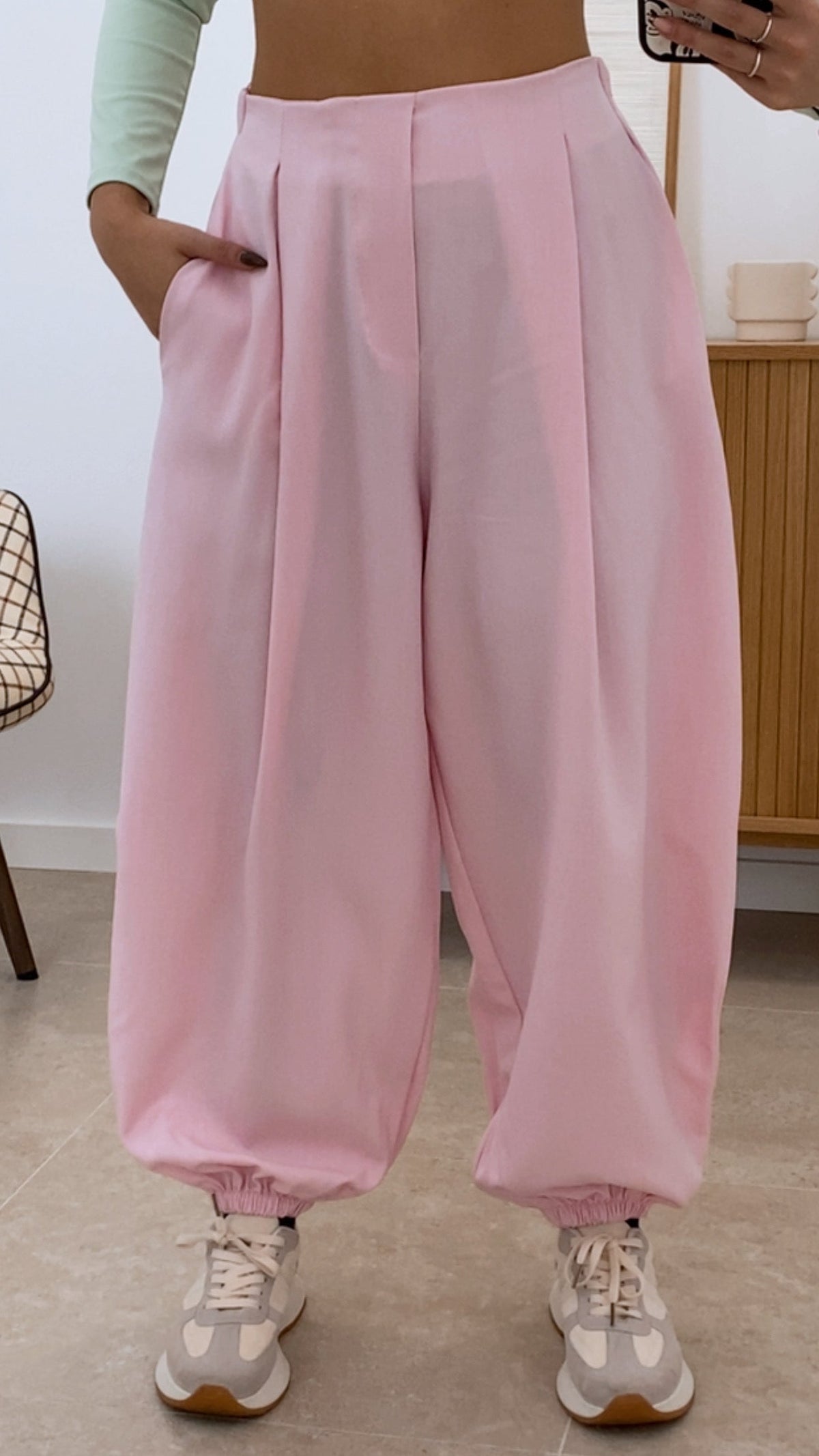 PANTALÓN BALLON ENGOMADO