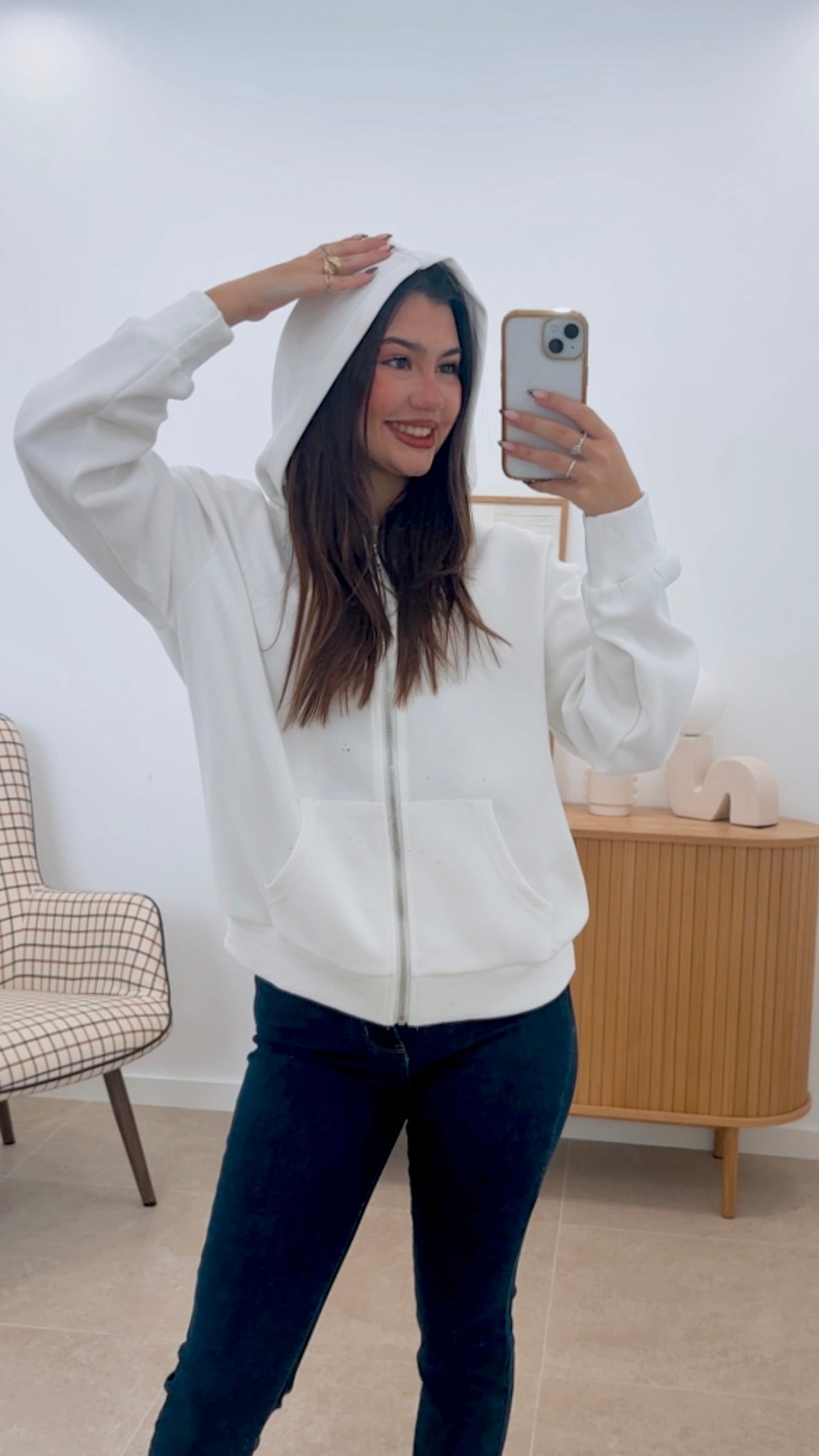 SUDADERA CREMALLERA