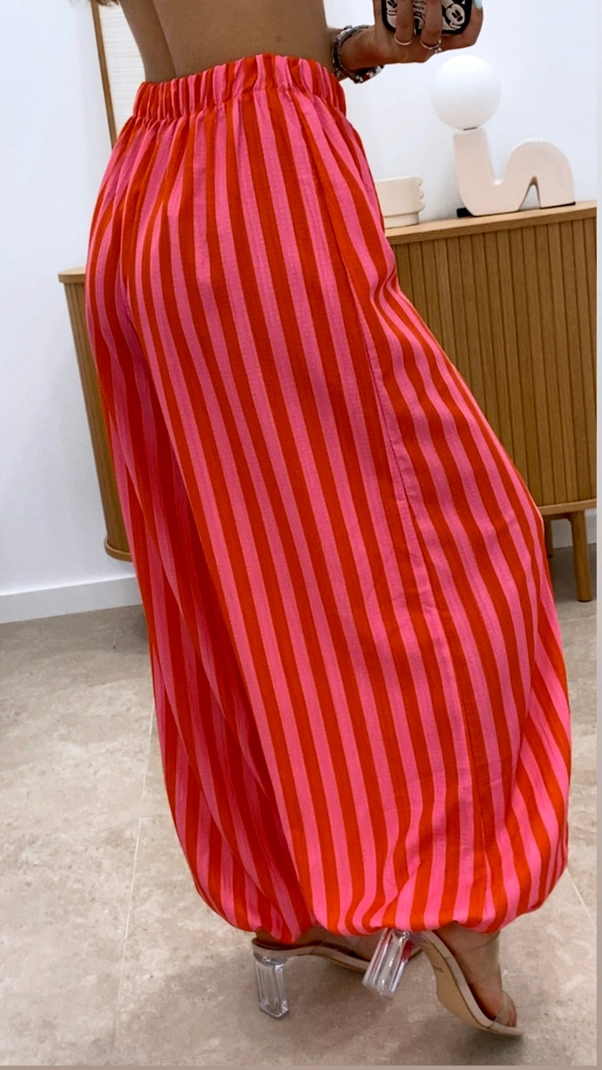 PANTALÓN BOMBACHO RAYAS