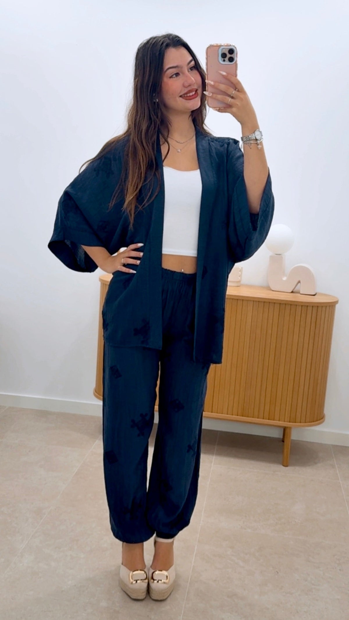 CONJUNTO KIMONO + PANTALÓN VERI