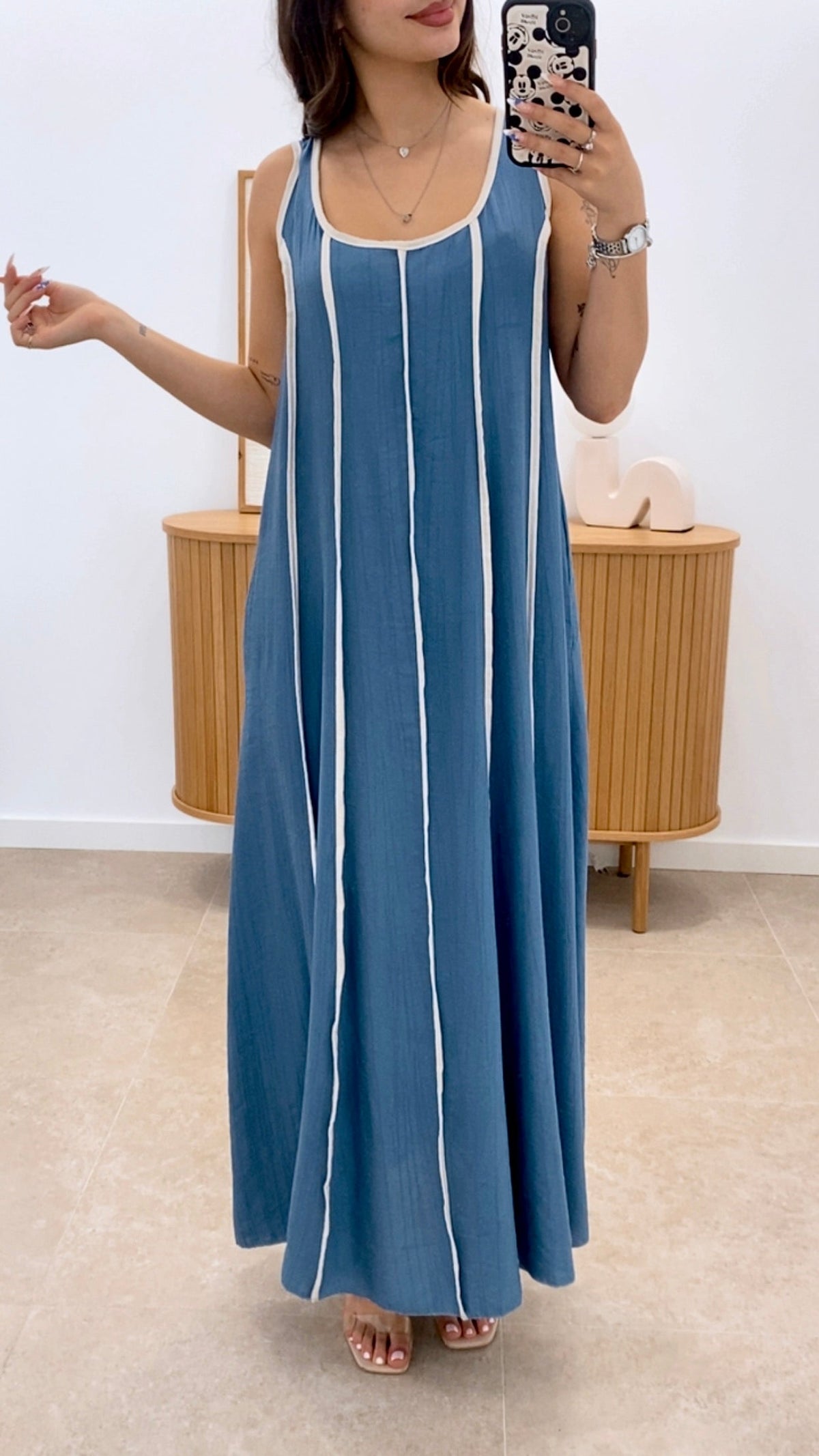 VESTIDO LARGO COLDU