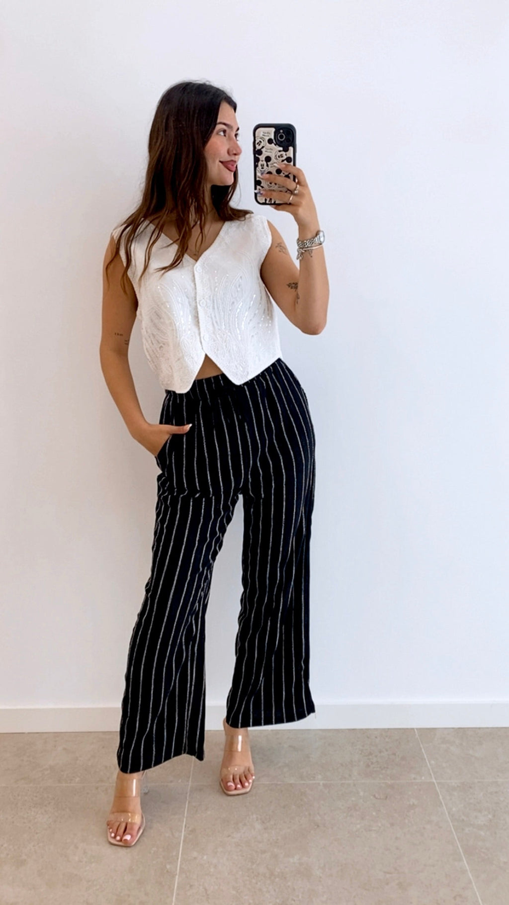 PANTALÓN RAYAS CORDÓN