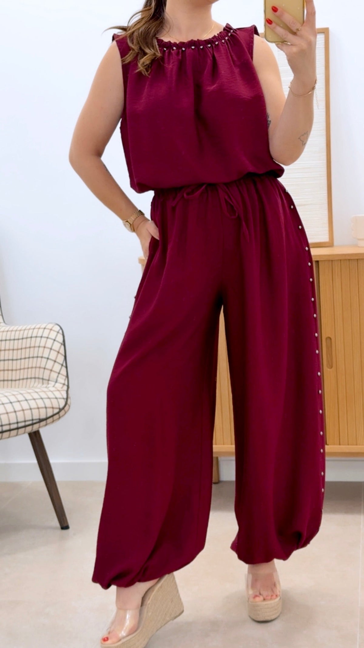 CONJUNTO TACHAS BOMBACHO