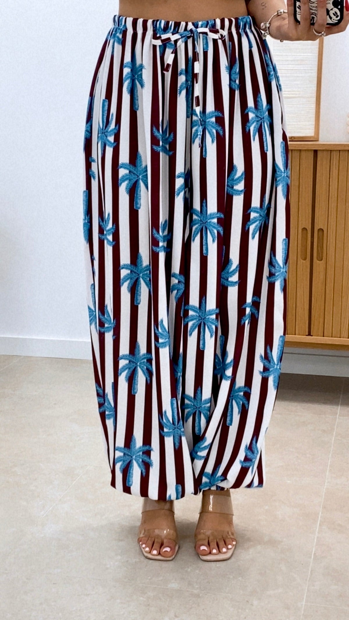 PANTALÓN PALMERAS BOMBACHO