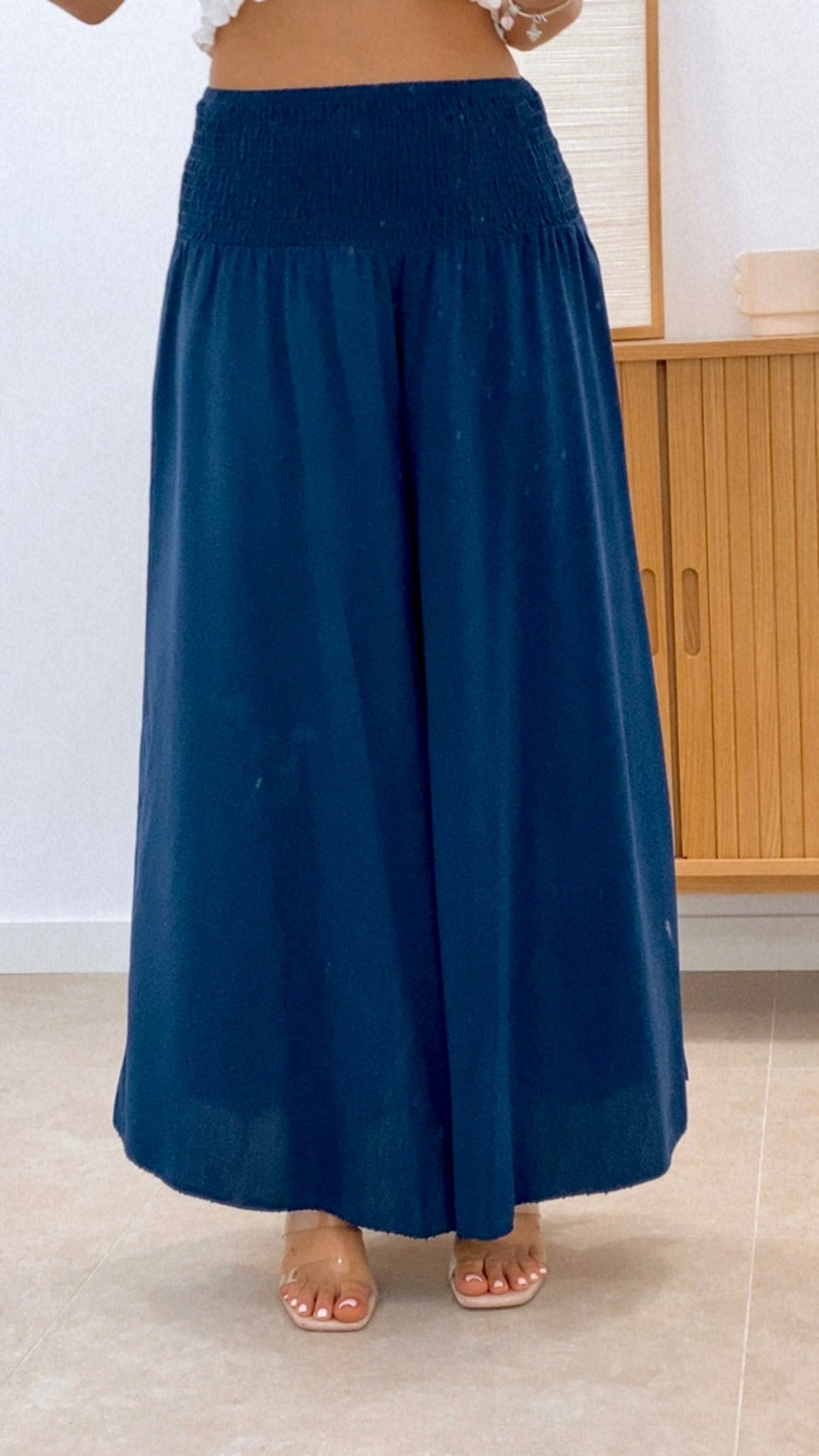 PANTALÓN ANCHO CINTURA PANEL