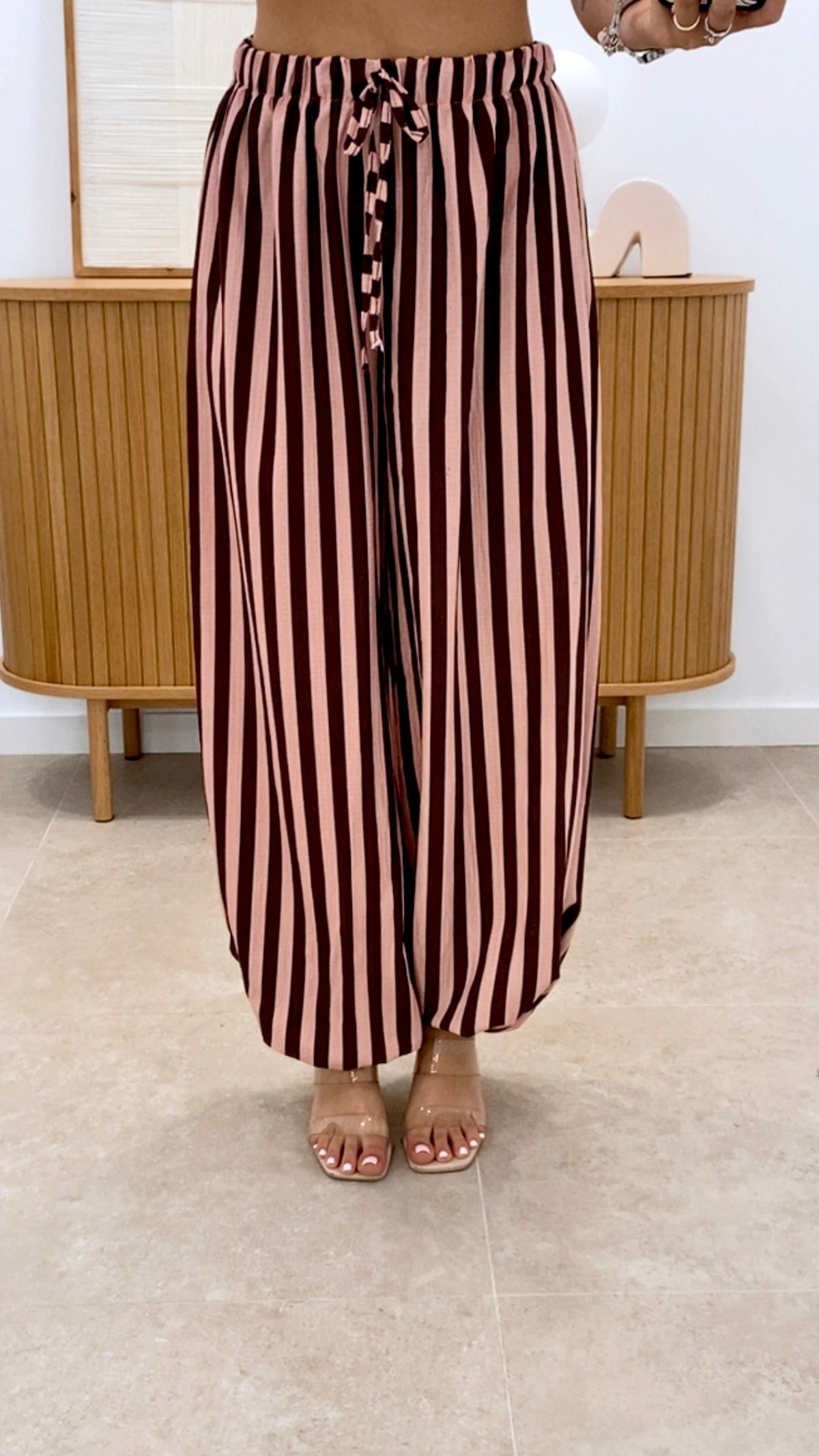 PANTALÓN BOMBACHO RAYAS