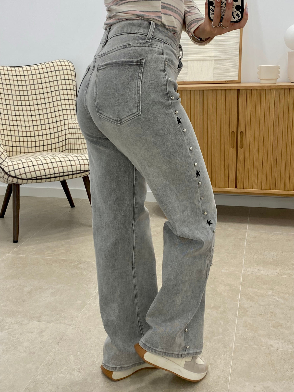 PANTALÓN TACHAS Y ESTRELLAS