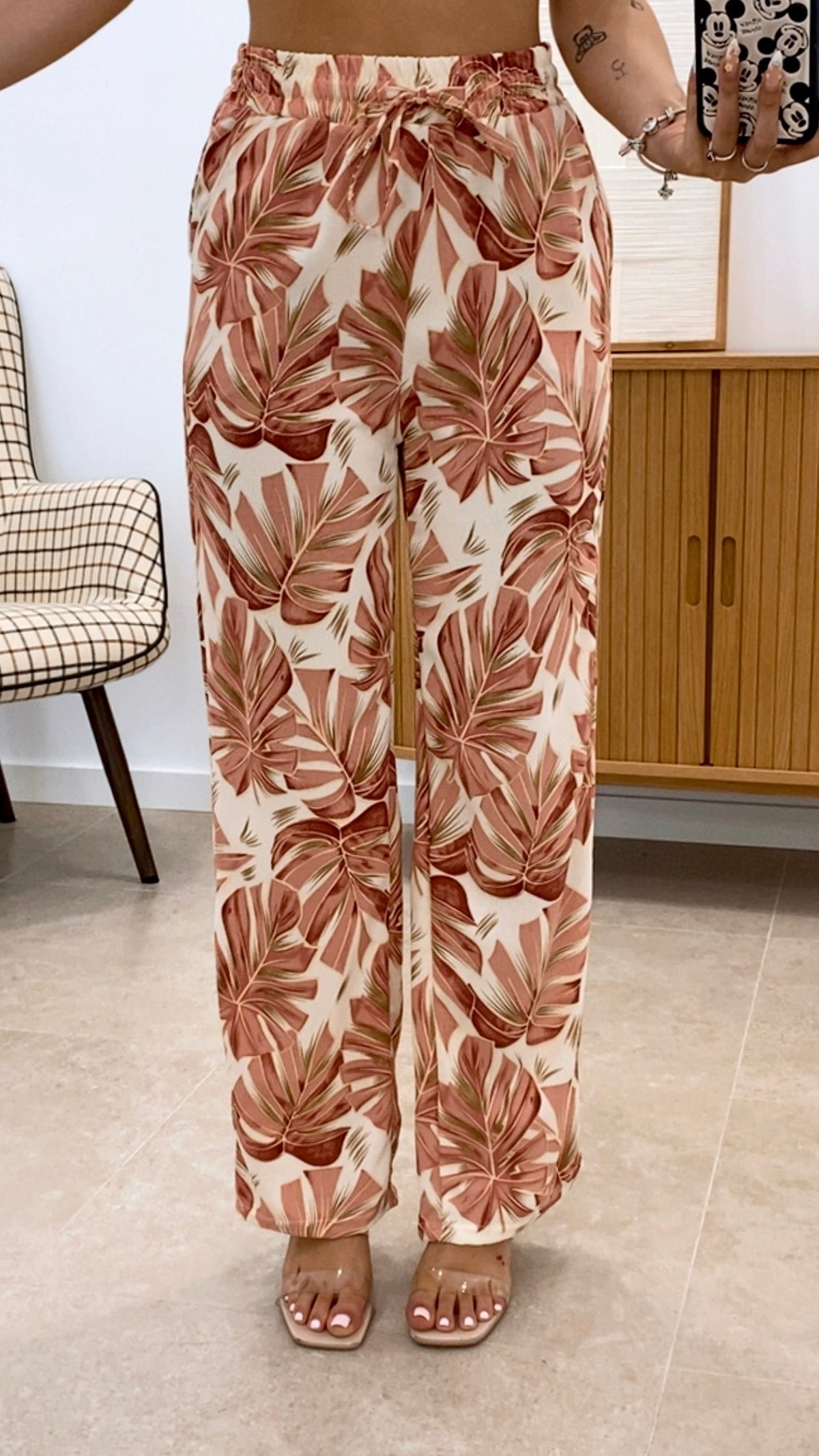 CONJUNTO ESTAMPADO BLUSA + PANTALÓN