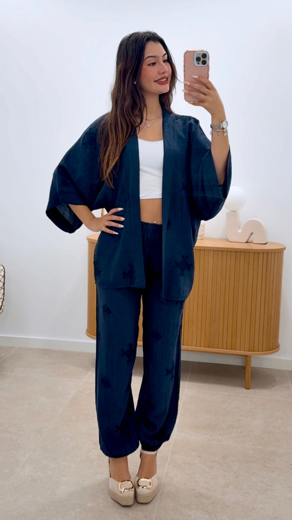 CONJUNTO KIMONO + PANTALÓN VERI