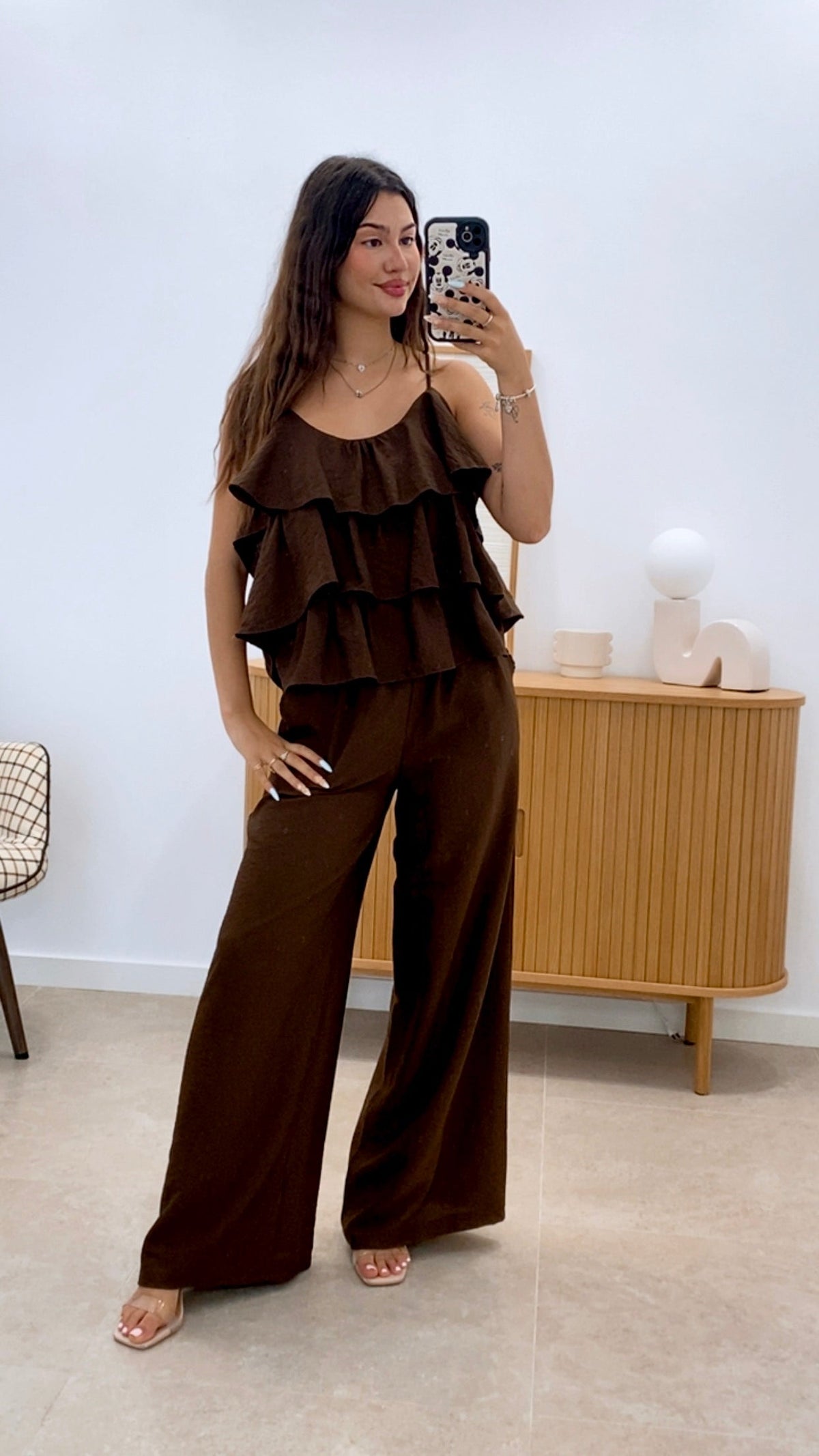 CONJUNTO CAMISETA TIRANTE + PANTALÓN VOLARE