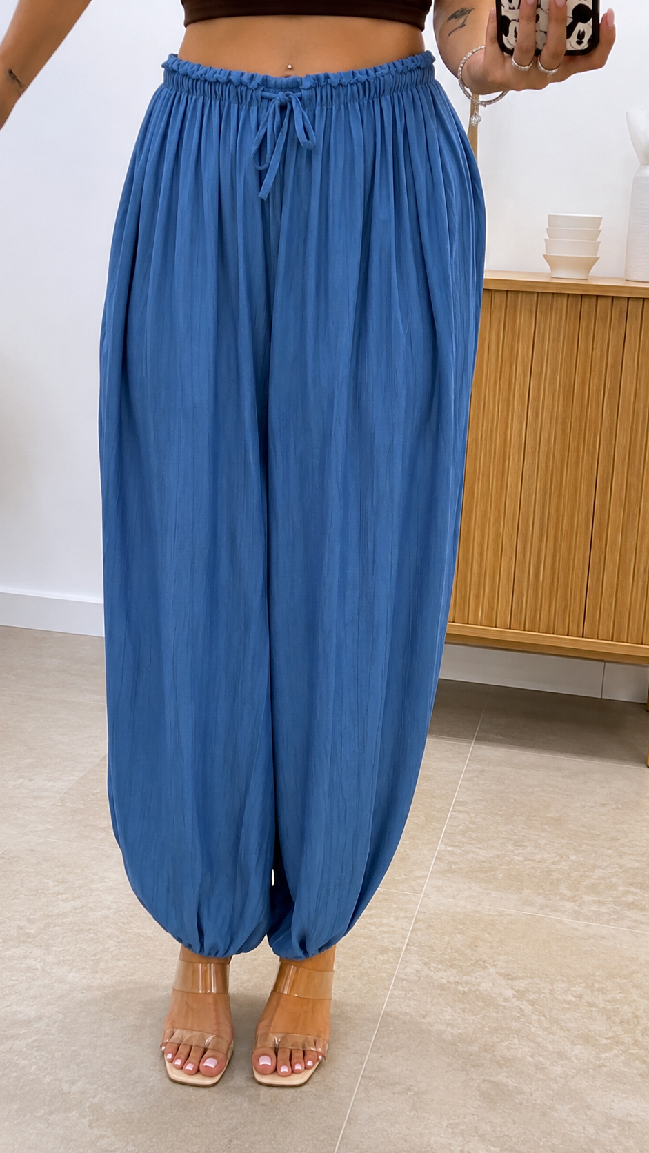 PANTALÓN LISO BOMBACHO