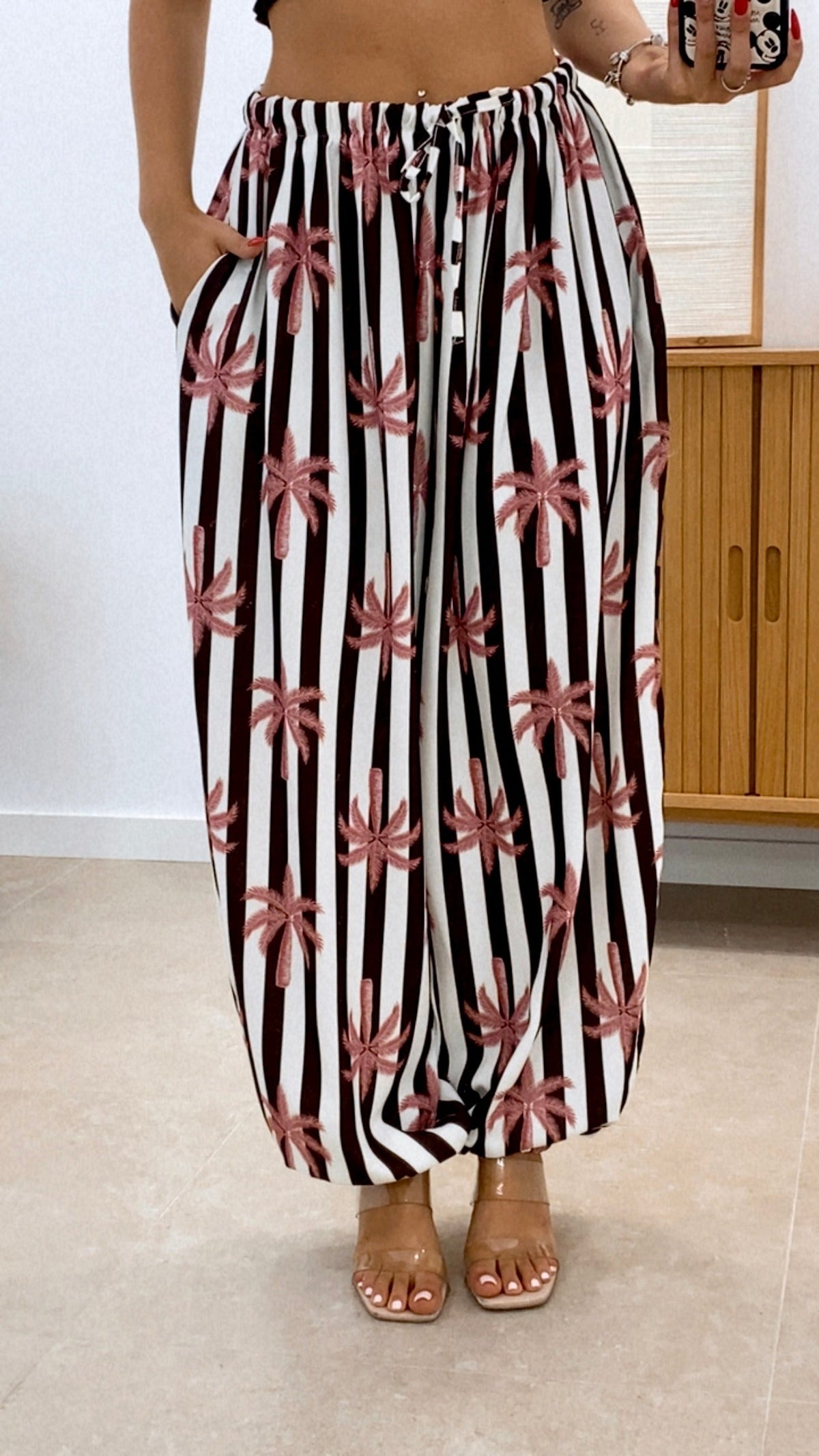 PANTALÓN PALMERAS BOMBACHO