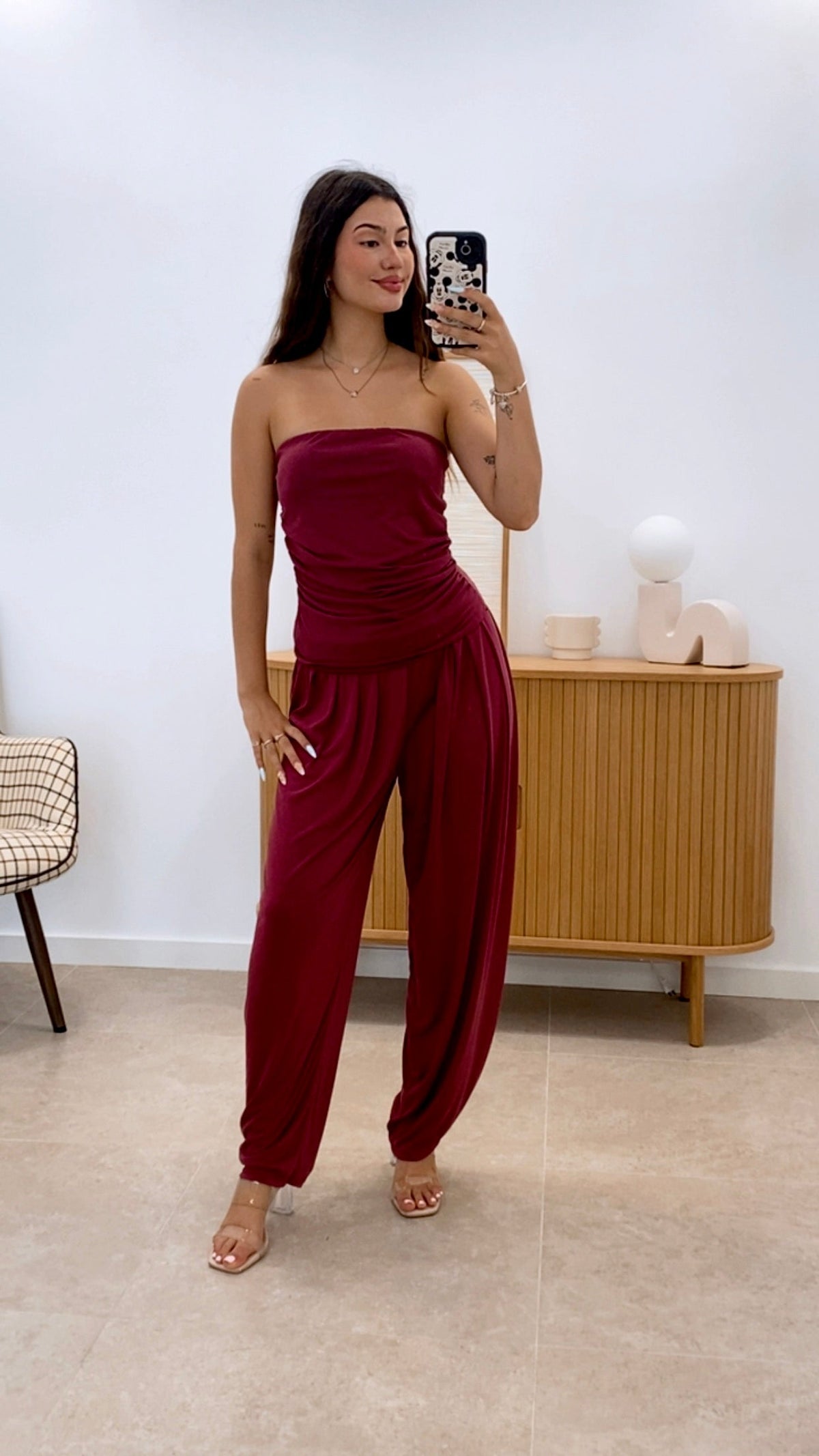 CONJUNTO TOP PALABRA DE HONOR + PANTALÓN BARREL