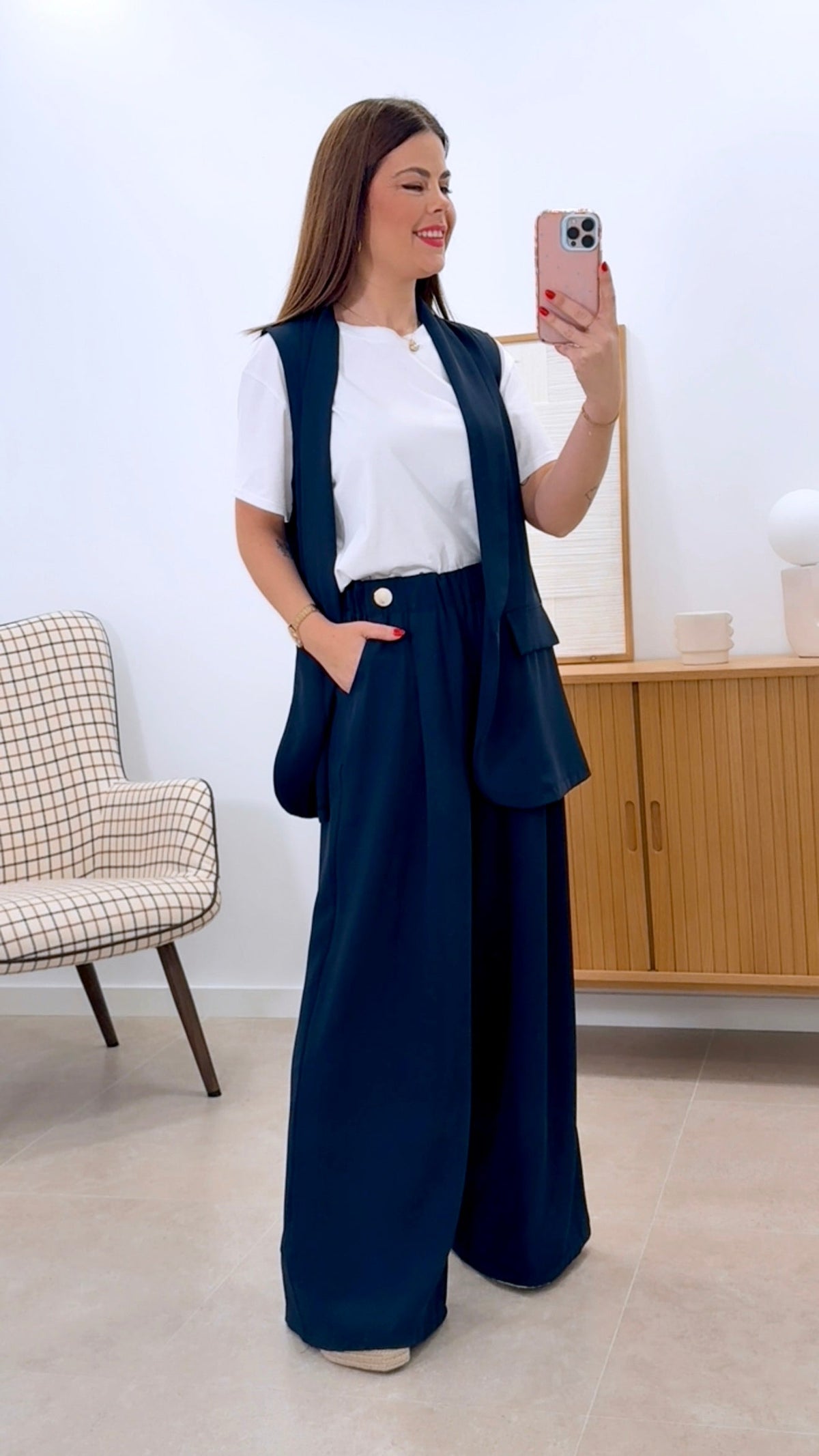 CONJUNTO CHALECO + PANTALÓN