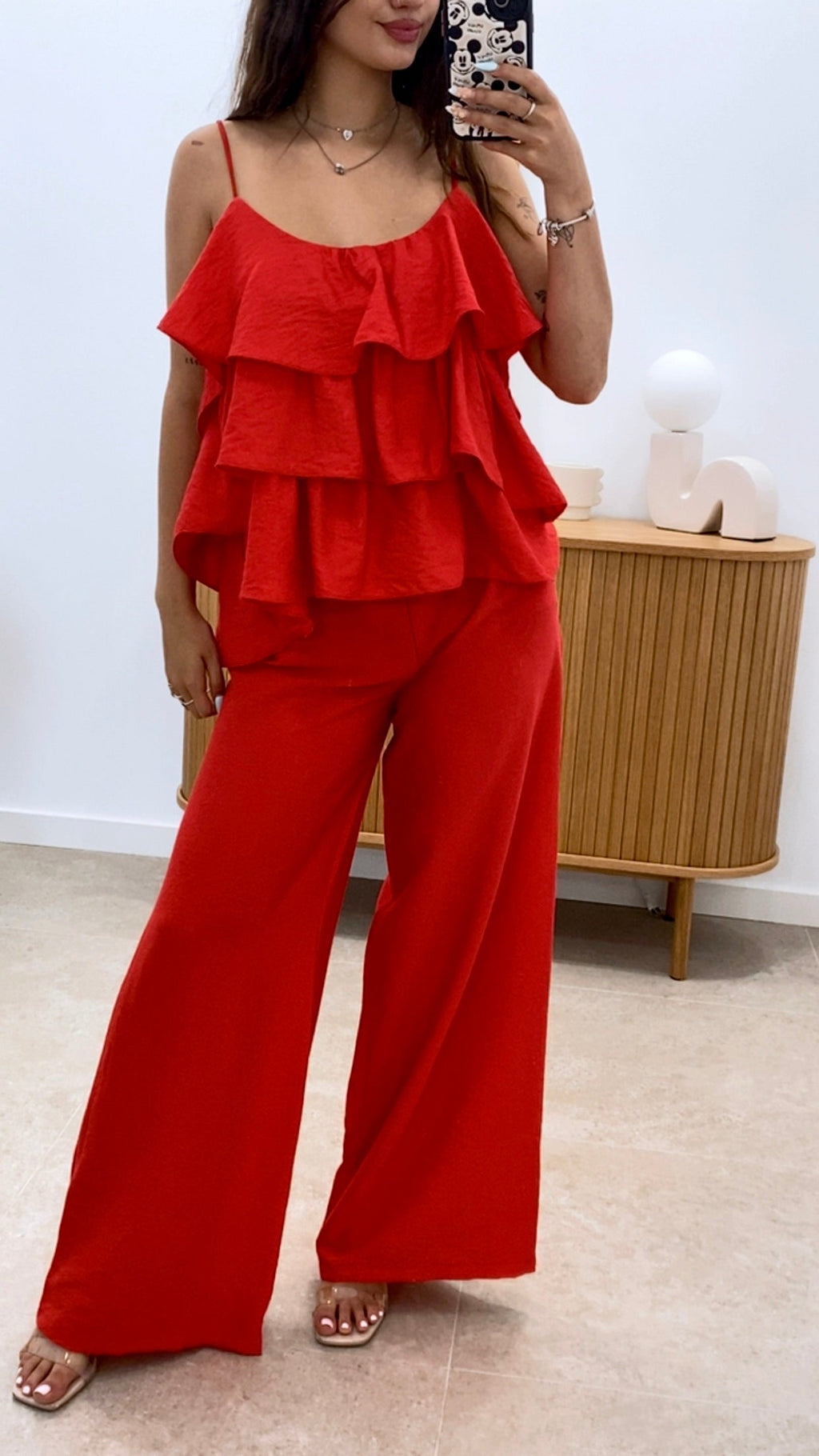 CONJUNTO CAMISETA TIRANTE + PANTALÓN VOLARE