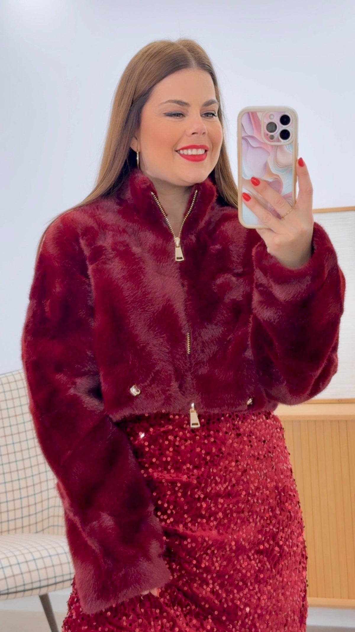 CHAQUETA PELO CORTO